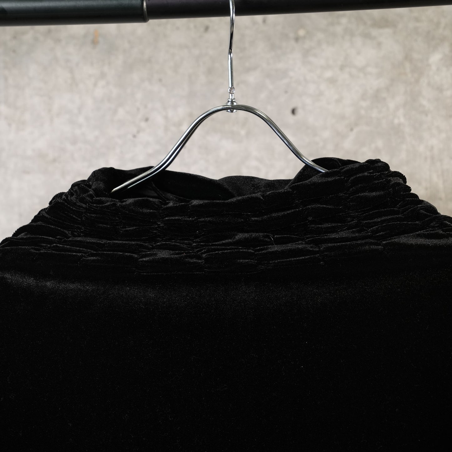 SMOCK SHIRT / BLACK