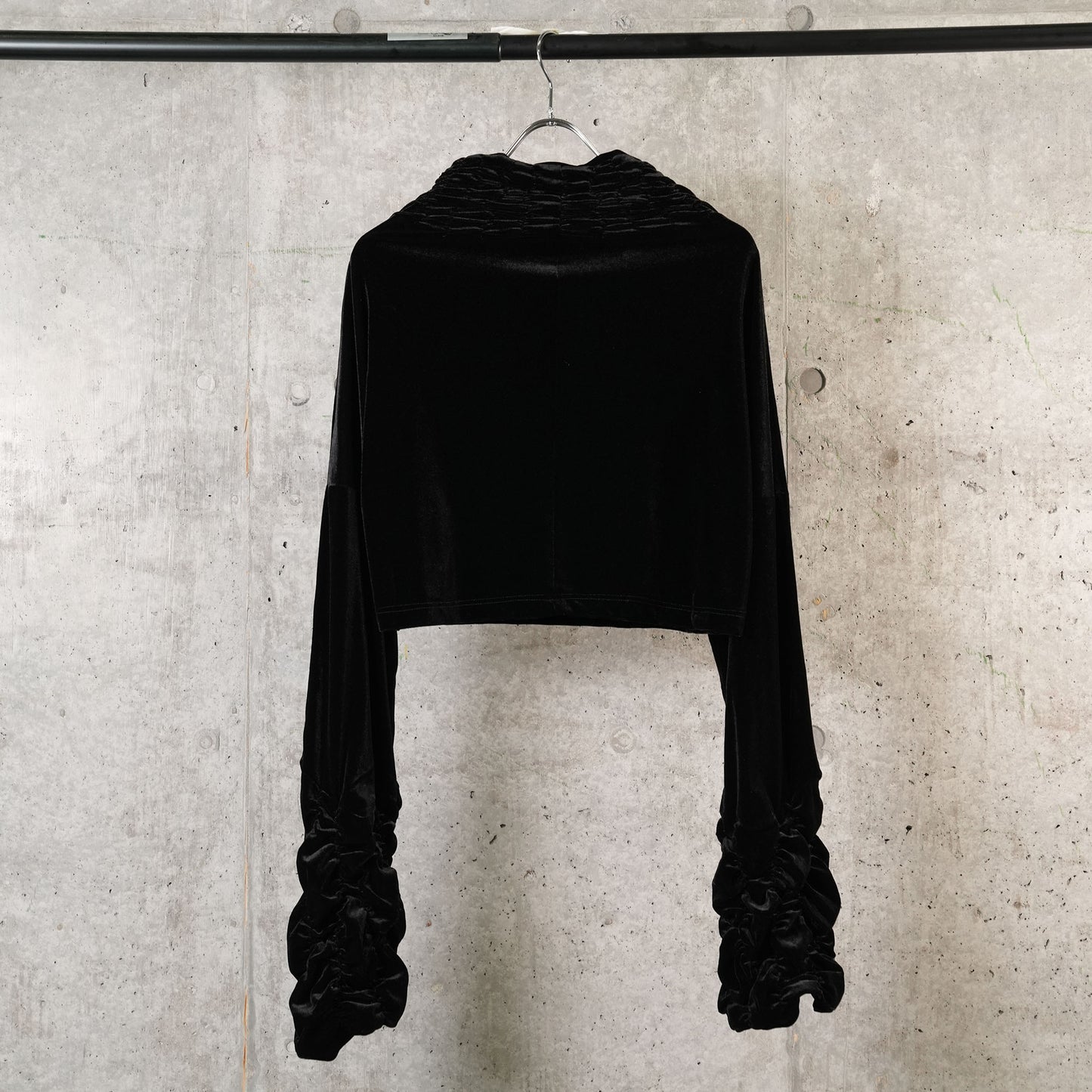 SMOCK SHIRT / BLACK