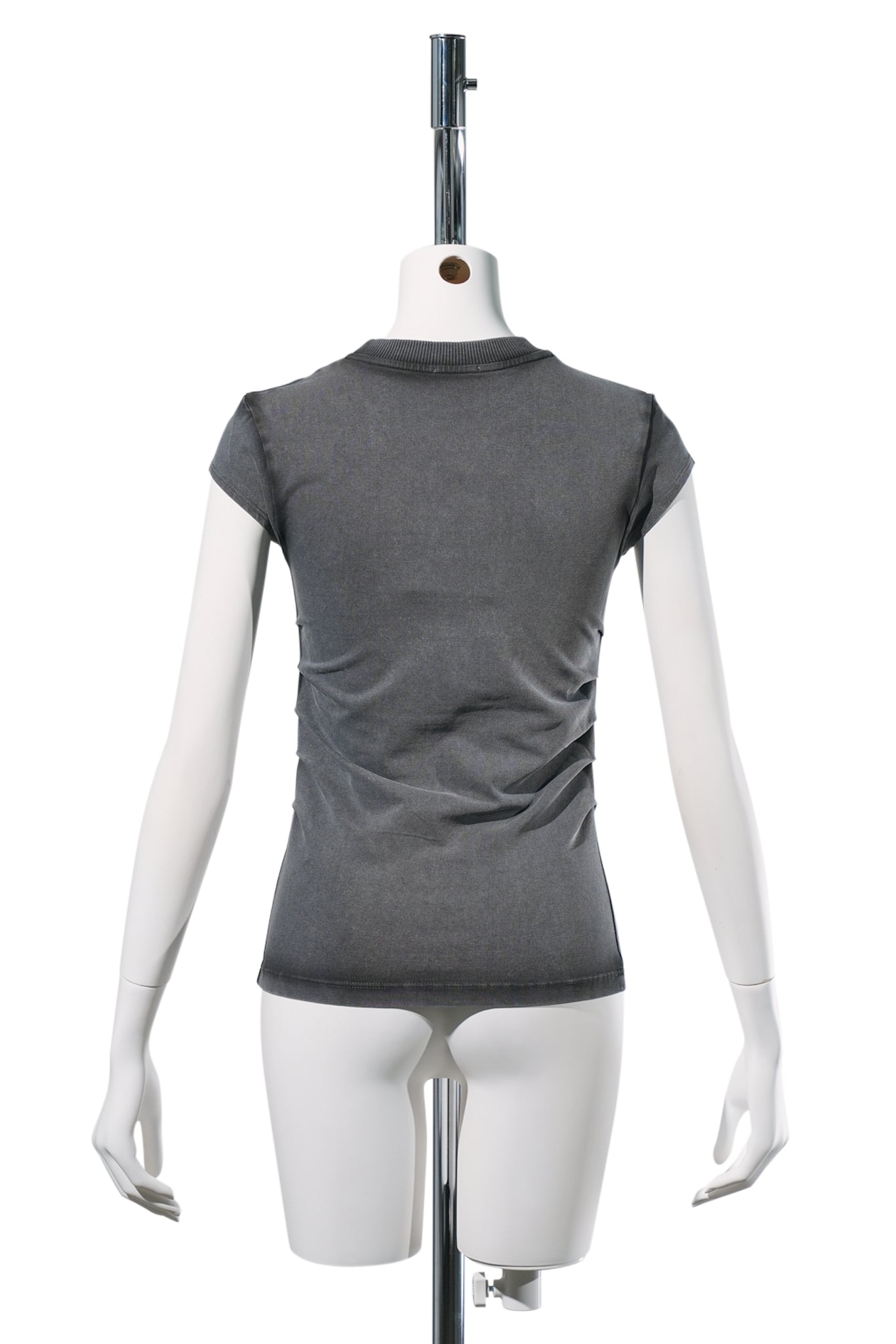 TINA BABY T-SHIRT CUT AV-LOGO / BLACK