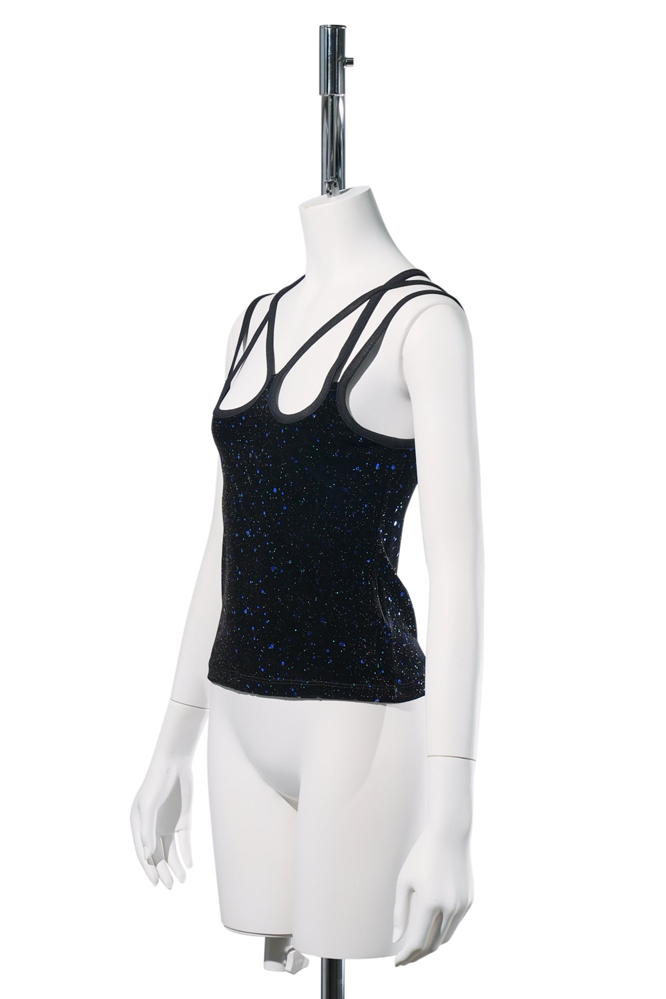 TOVA MULTI STRAP TOP GALAXY / BLACK