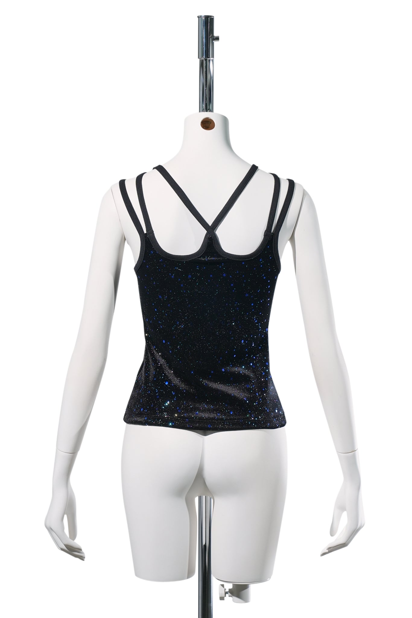 TOVA MULTI STRAP TOP GALAXY / BLACK