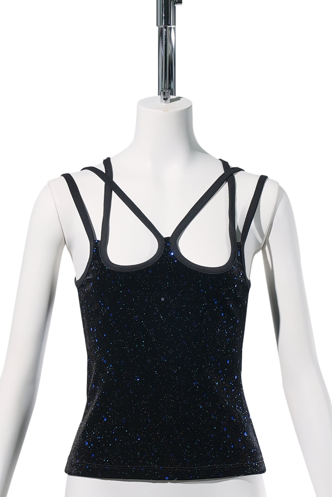 TOVA MULTI STRAP TOP GALAXY / BLACK
