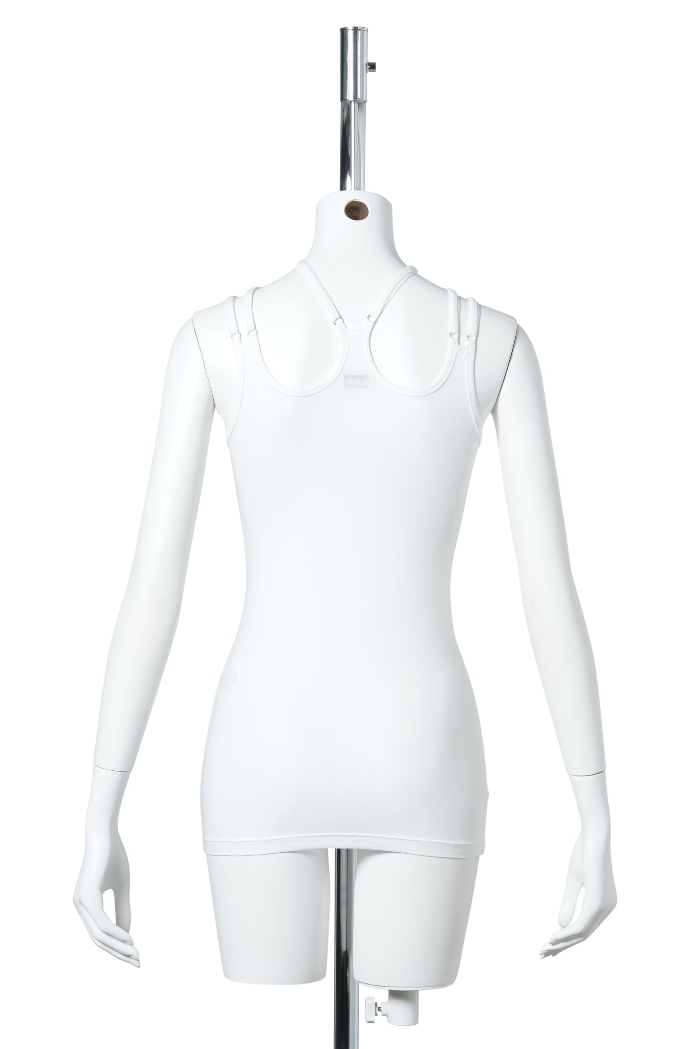TOVA MULTI STRAP TOP PRINTED AV-LOGO / WHITE