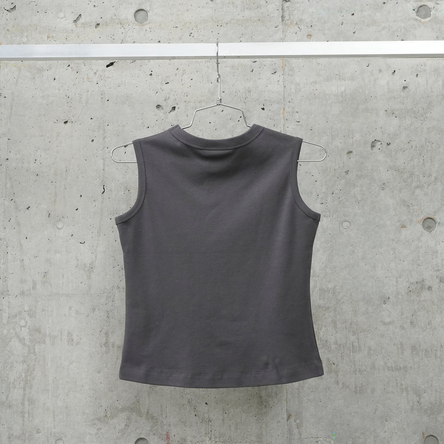 ANGA BABY VEST / BLACK