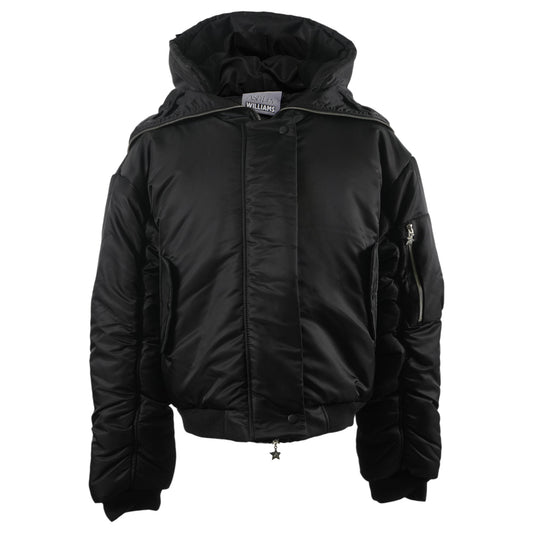 UTTERFLY BOMBER JACKET / BLACK