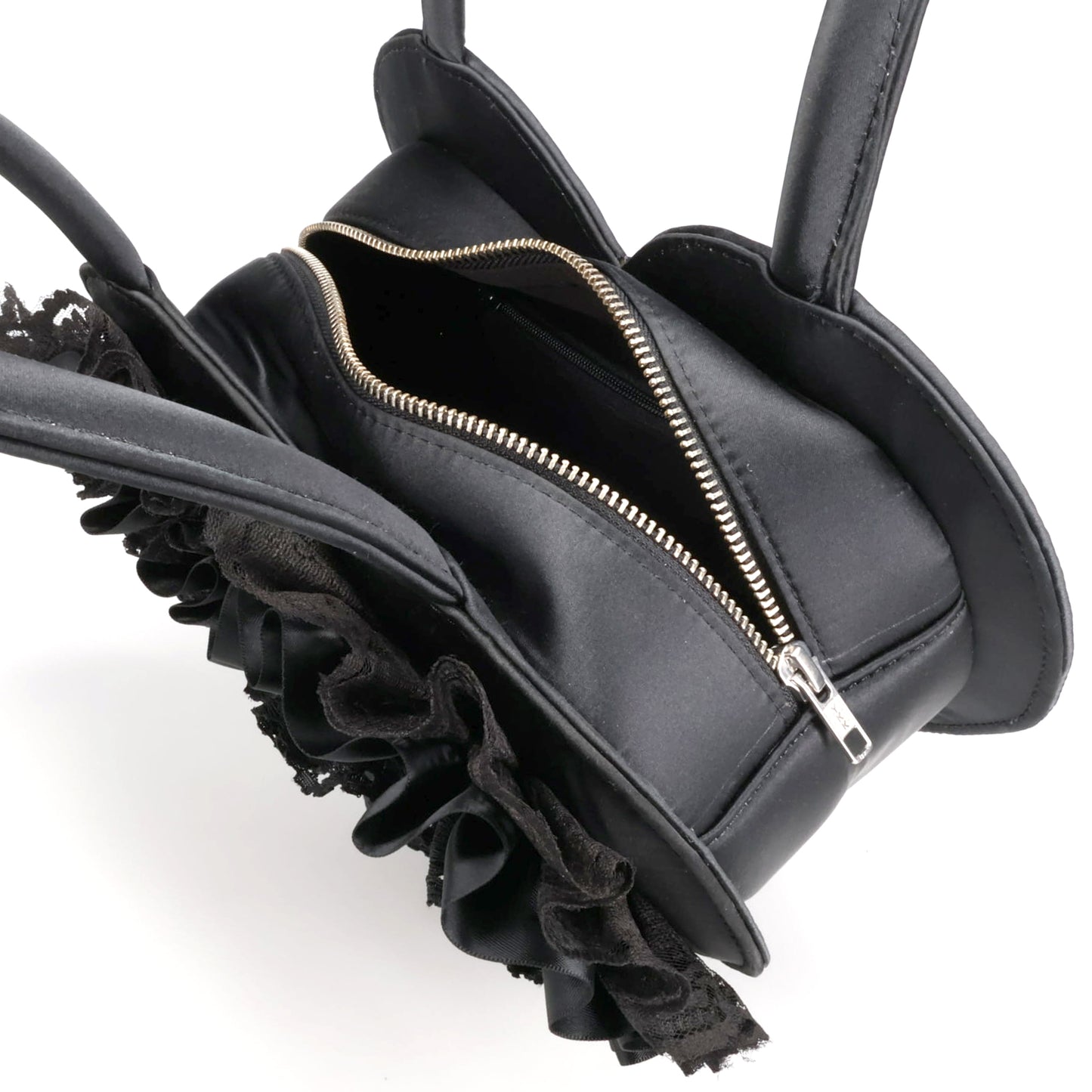 BOW HEART BAG / BLACK