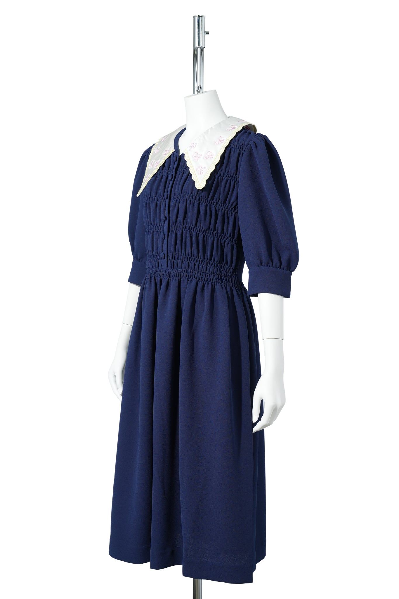 BABY TEA DRESS / NAVY