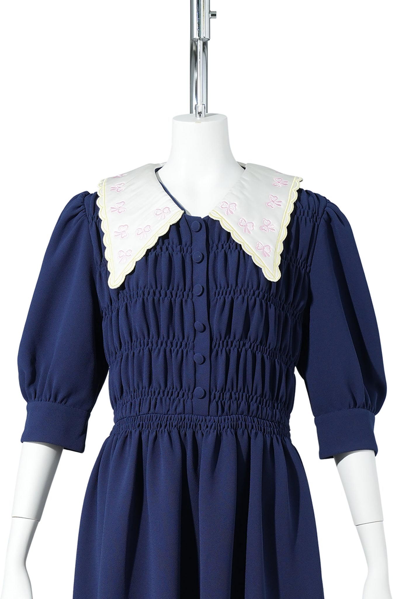 BABY TEA DRESS / NAVY