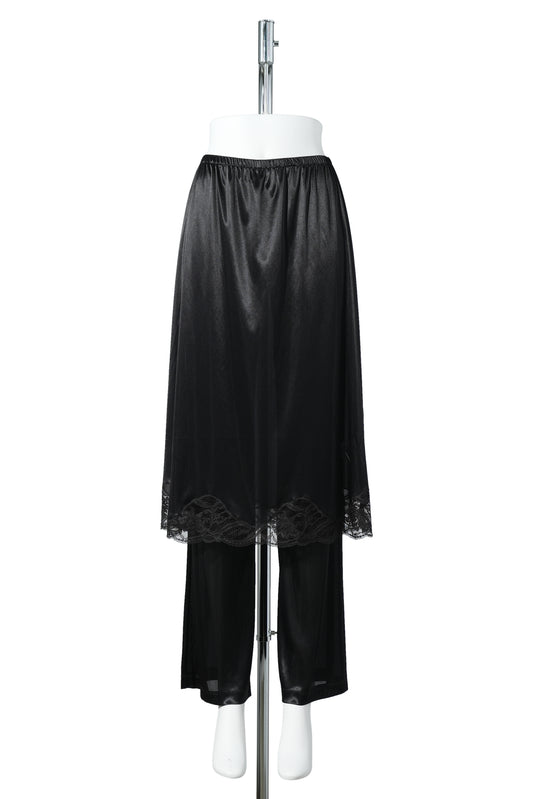 LINGERIE TROUSER / BLACK