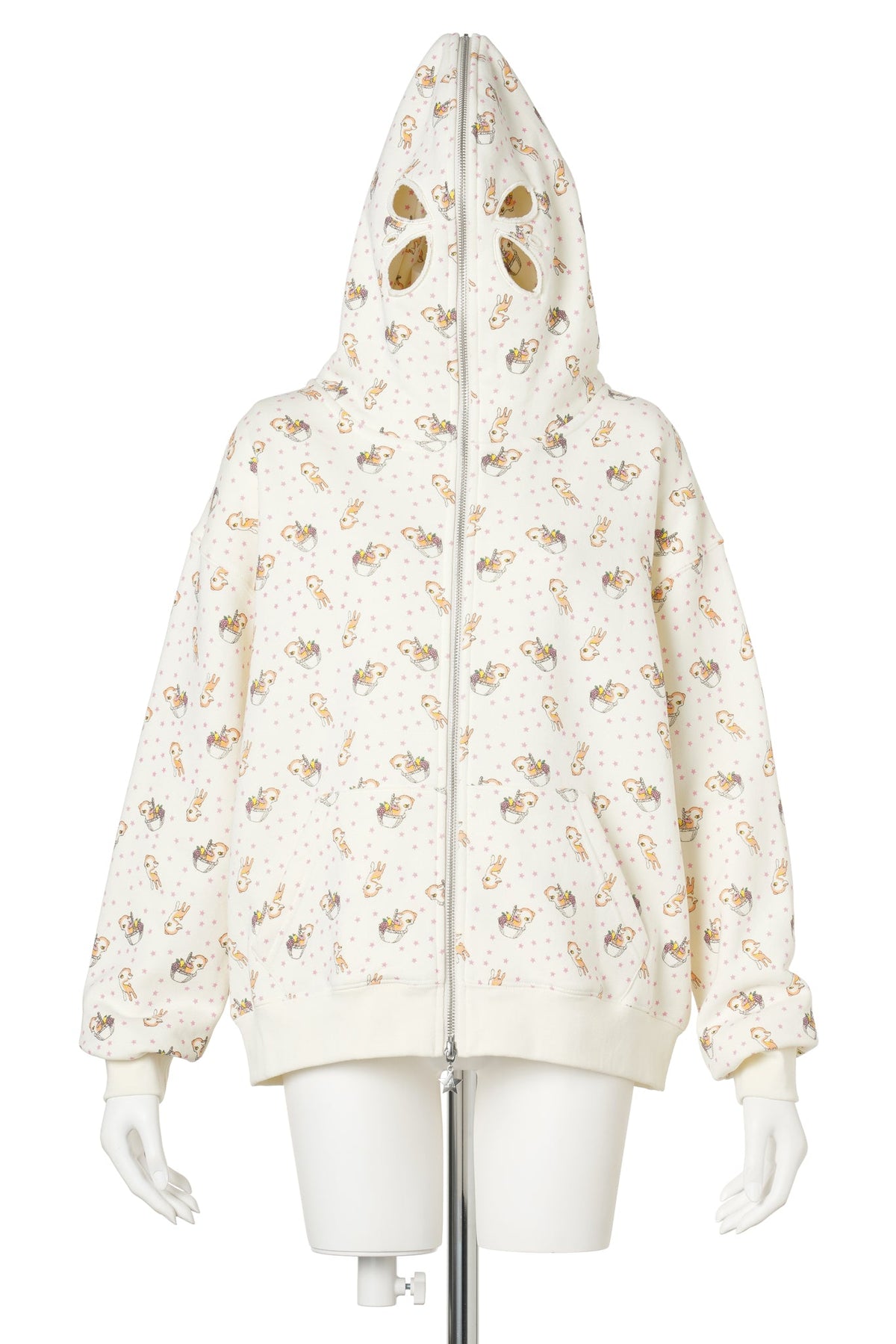 BUTTERFLY HOODIE / PEACH DEER