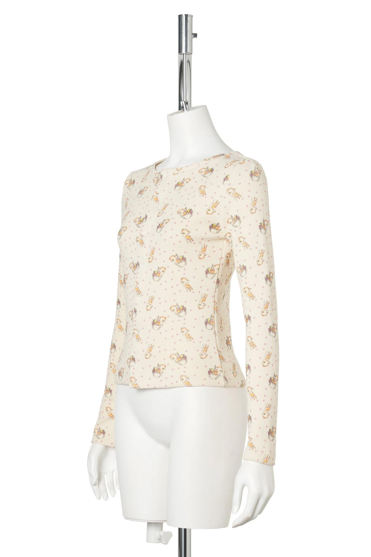 THERMAL TOP / PEACH DEER