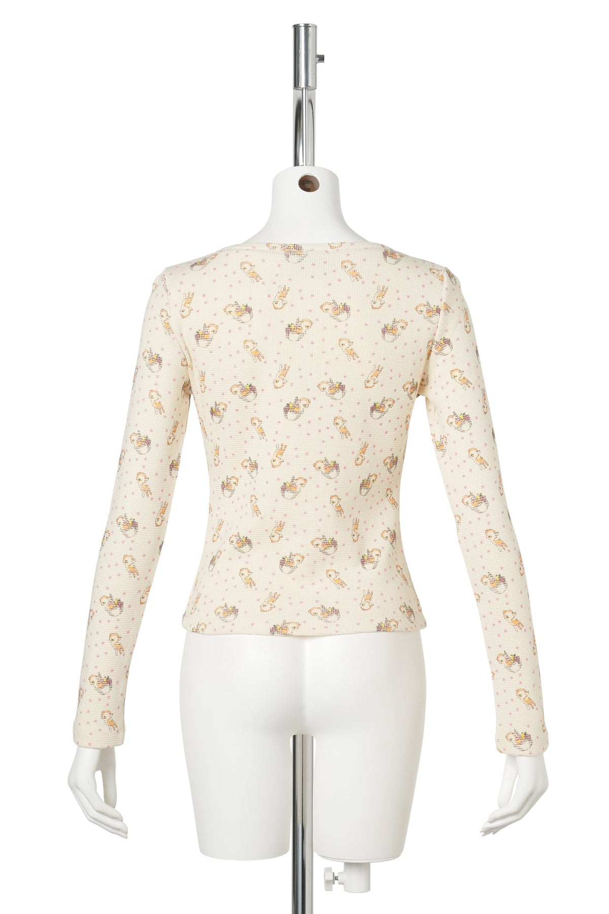 THERMAL TOP / PEACH DEER