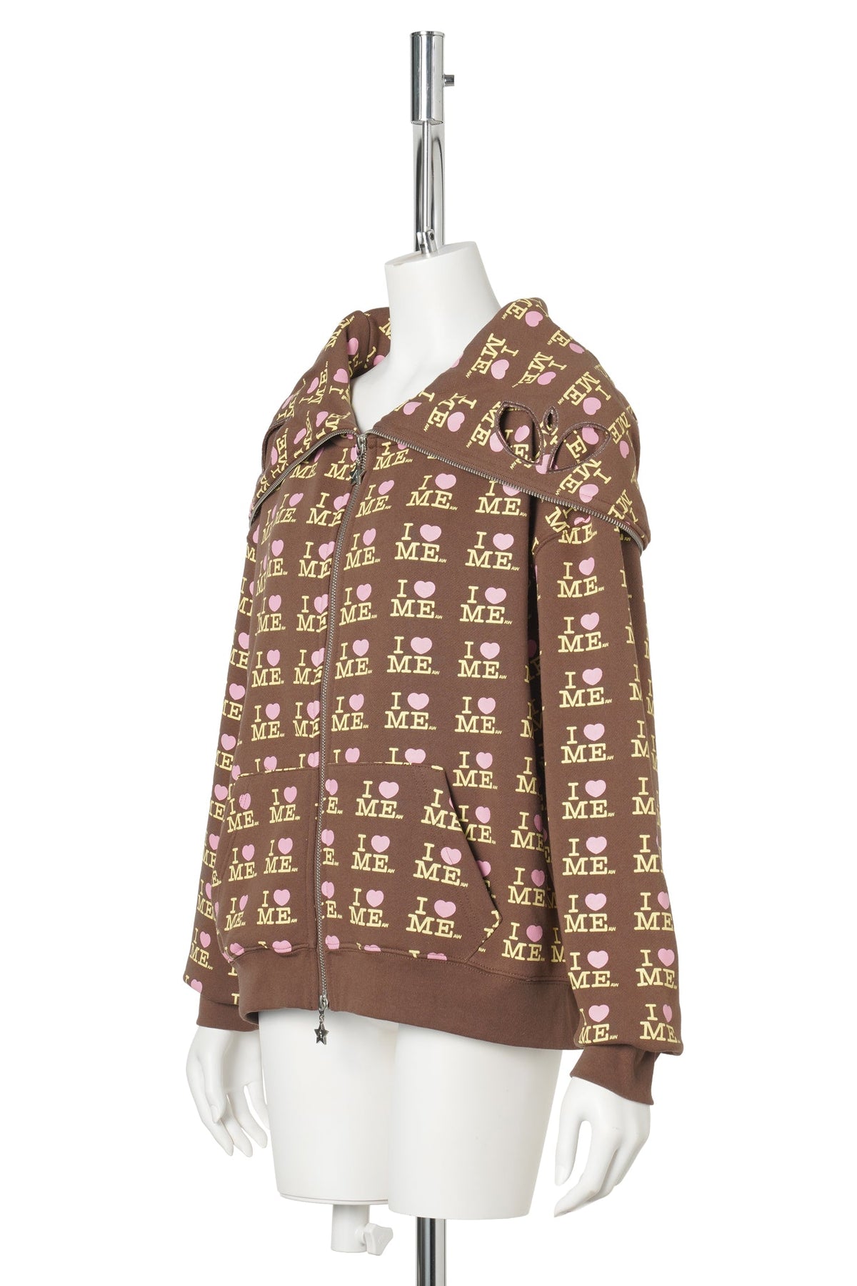 BUTTERFLY HOODIE / I HEART ME CHOCO