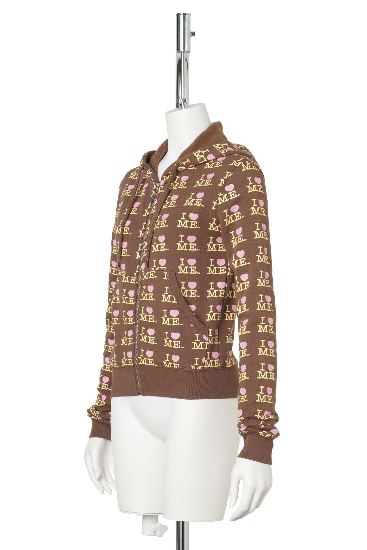 SHRUNK BABY HOODIE / I HEART ME CHOCO
