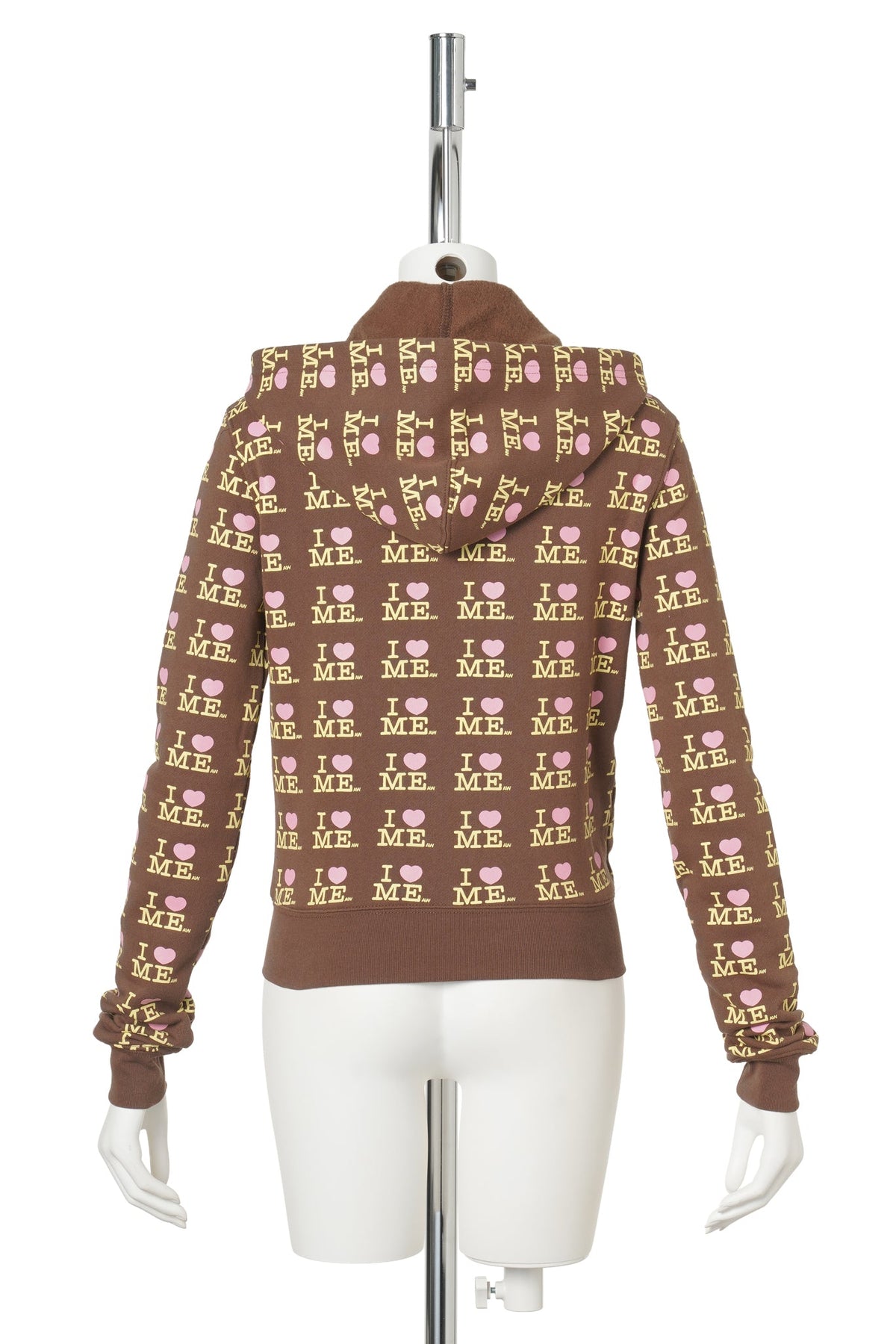 SHRUNK BABY HOODIE / I HEART ME CHOCO