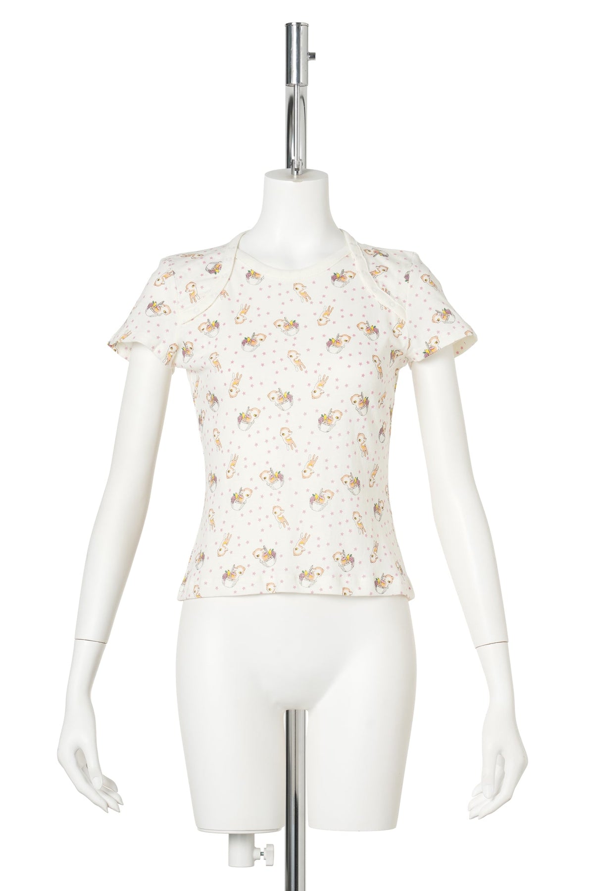 BABYGROW TEE / PEACH DEER