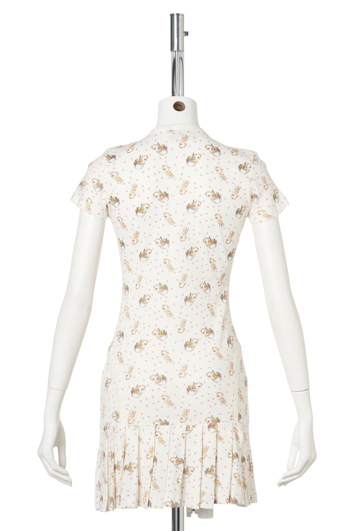 BABYGROW DRESS / PEACH DEER