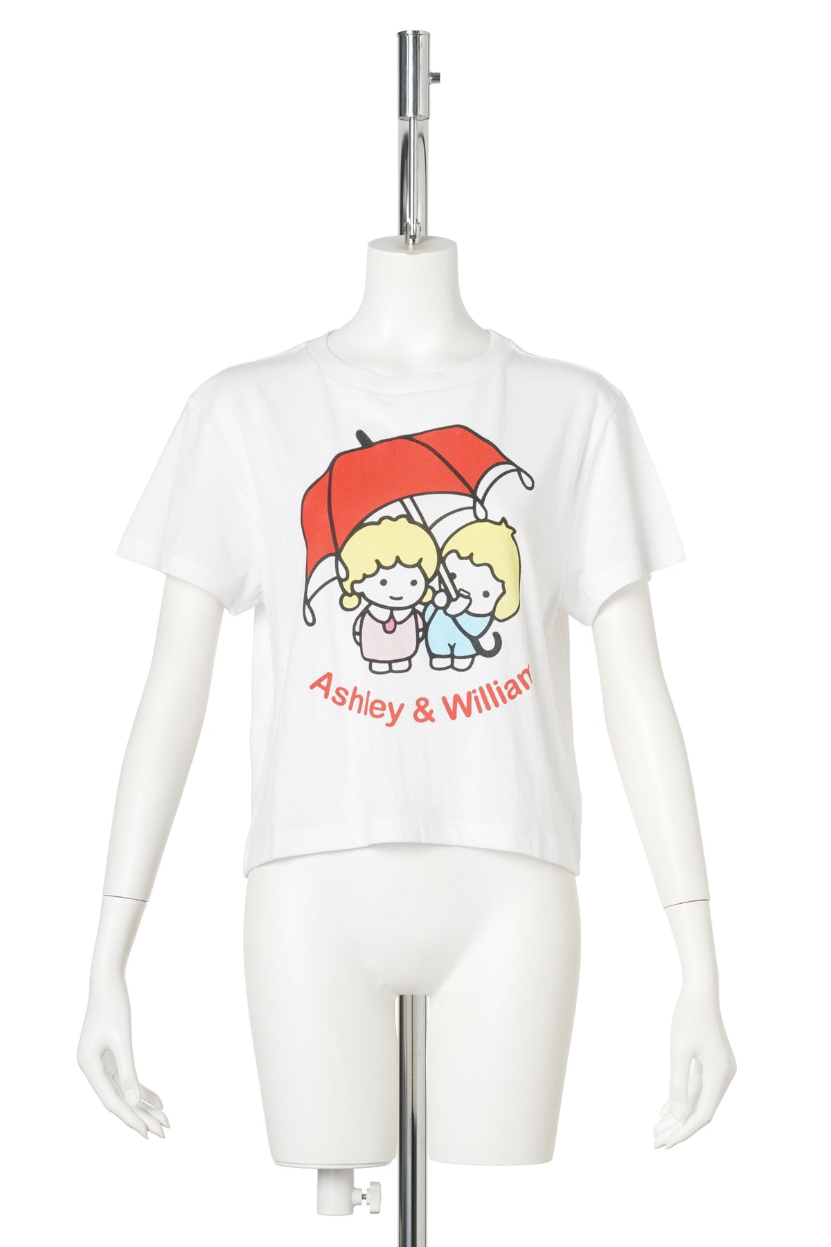 CROPPED TEE / ASHLEY & WILLIAM