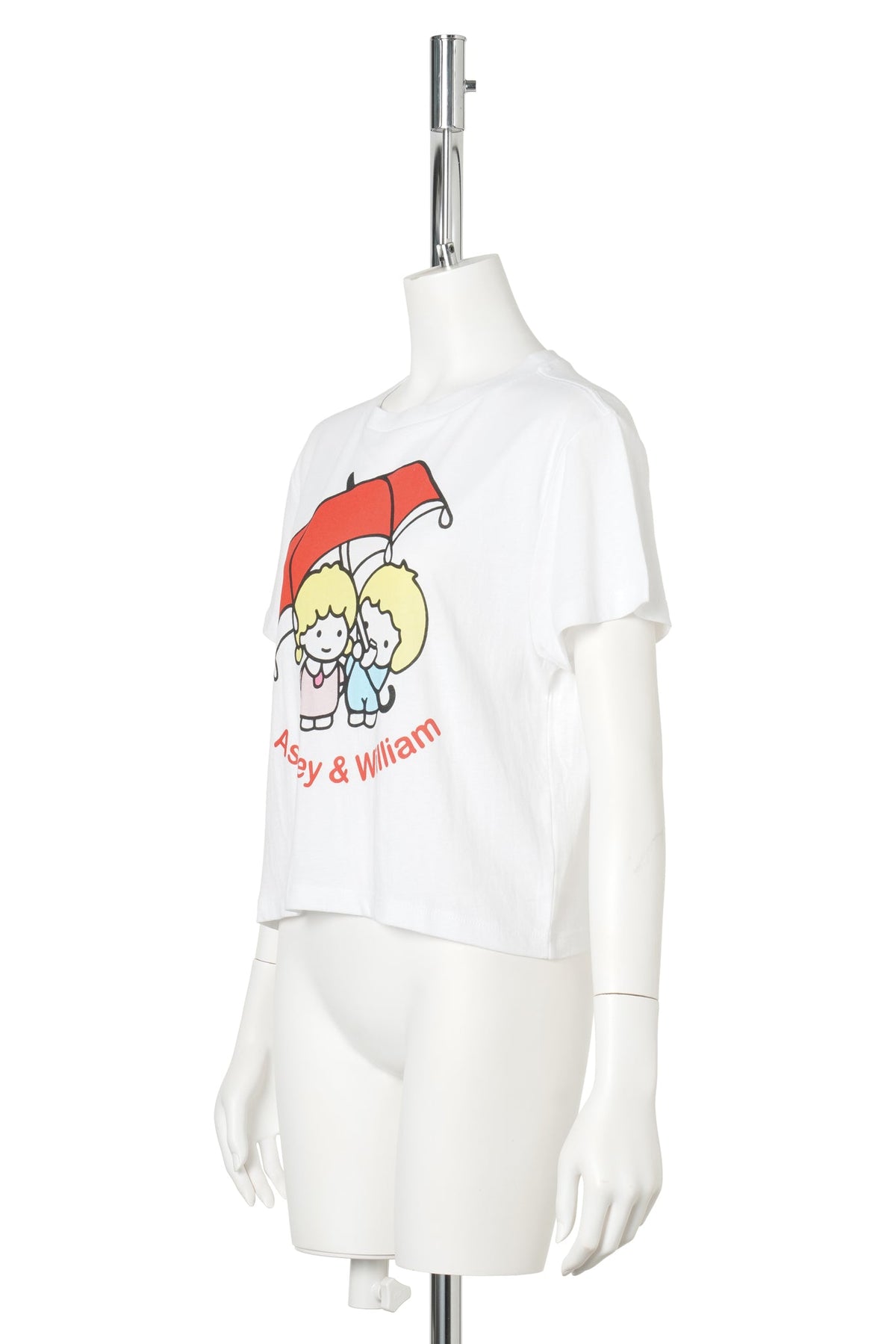 CROPPED TEE / ASHLEY & WILLIAM