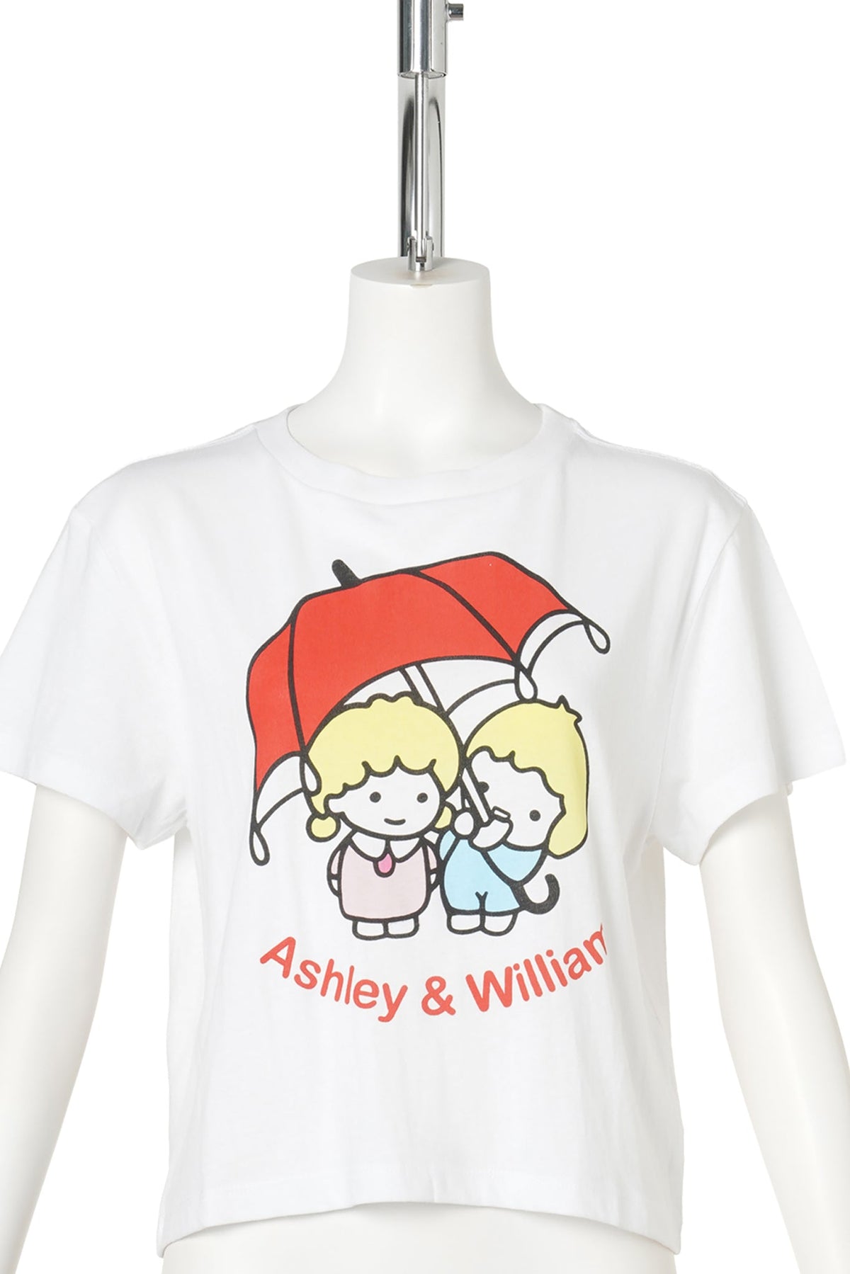 CROPPED TEE / ASHLEY & WILLIAM