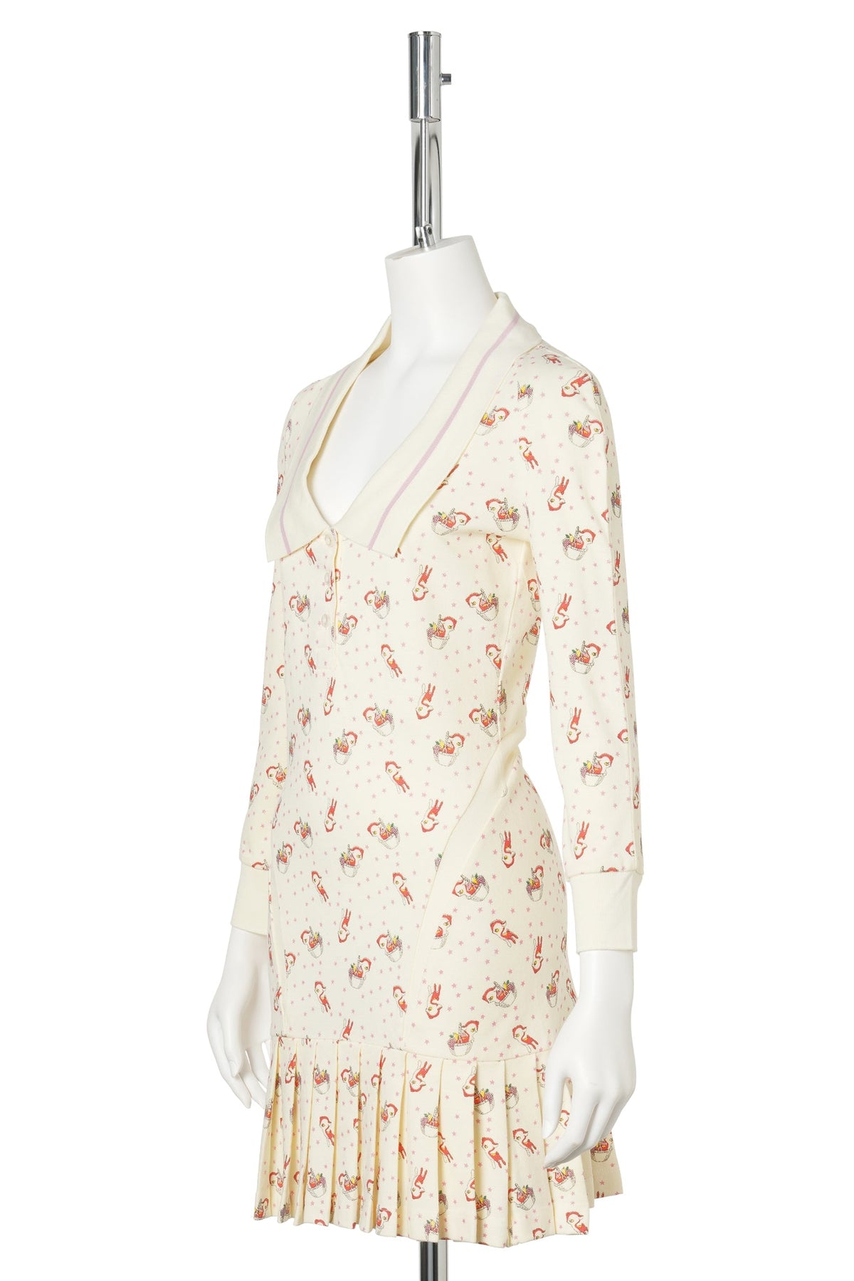 LONG SLEEVE AMELIA DRESS / RED DEER