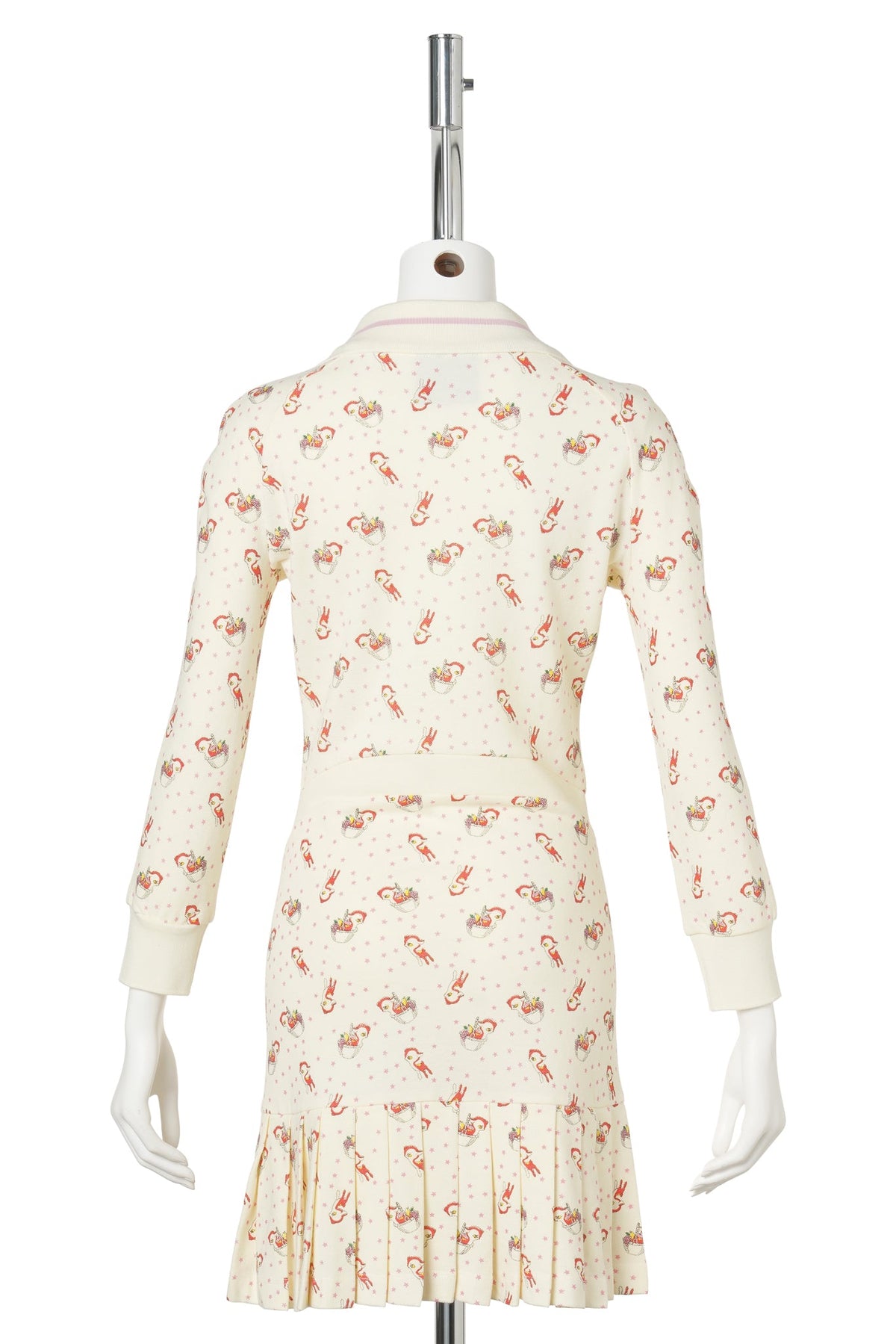 LONG SLEEVE AMELIA DRESS / RED DEER