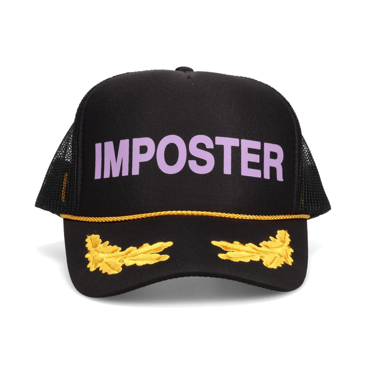 EMBROIDERED TRUCKER HAT / IMPOSTER