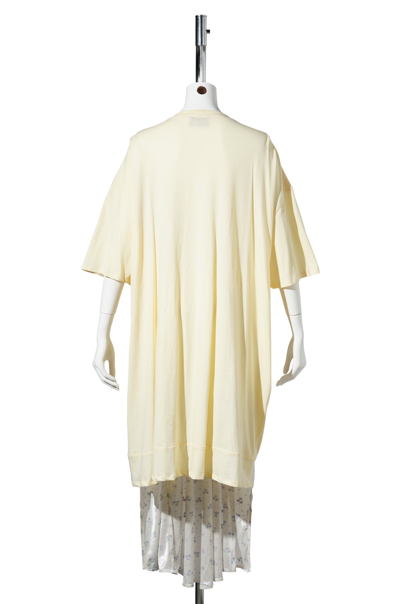 T-SHIRT GOWN / CREAM/FLORAL