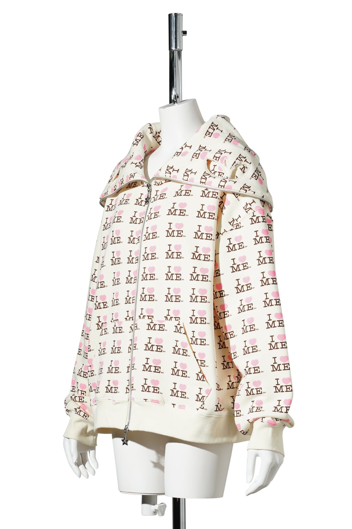 BUTTERFLY HOODIE / I HEART ME YELLOW
