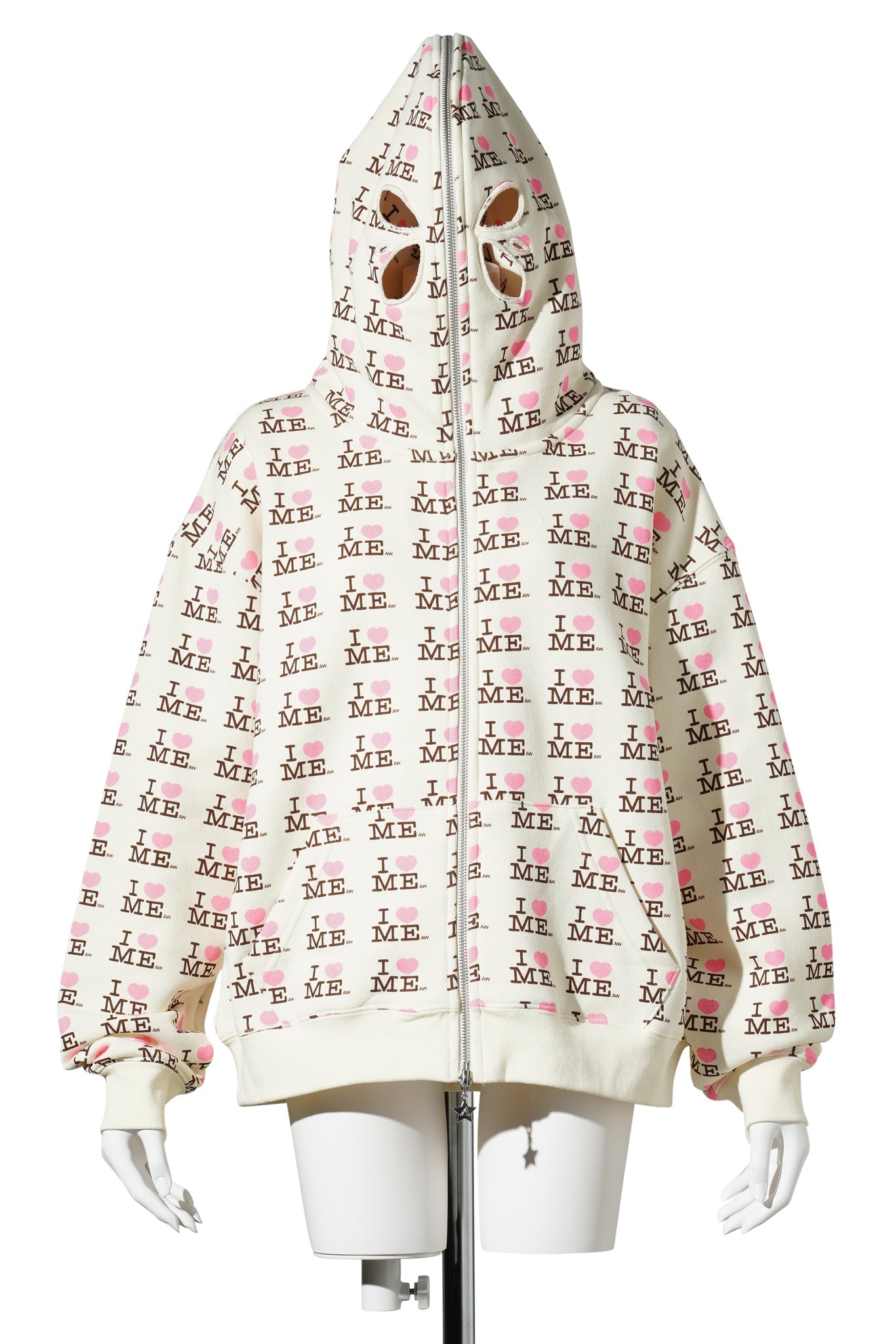 BUTTERFLY HOODIE / I HEART ME YELLOW