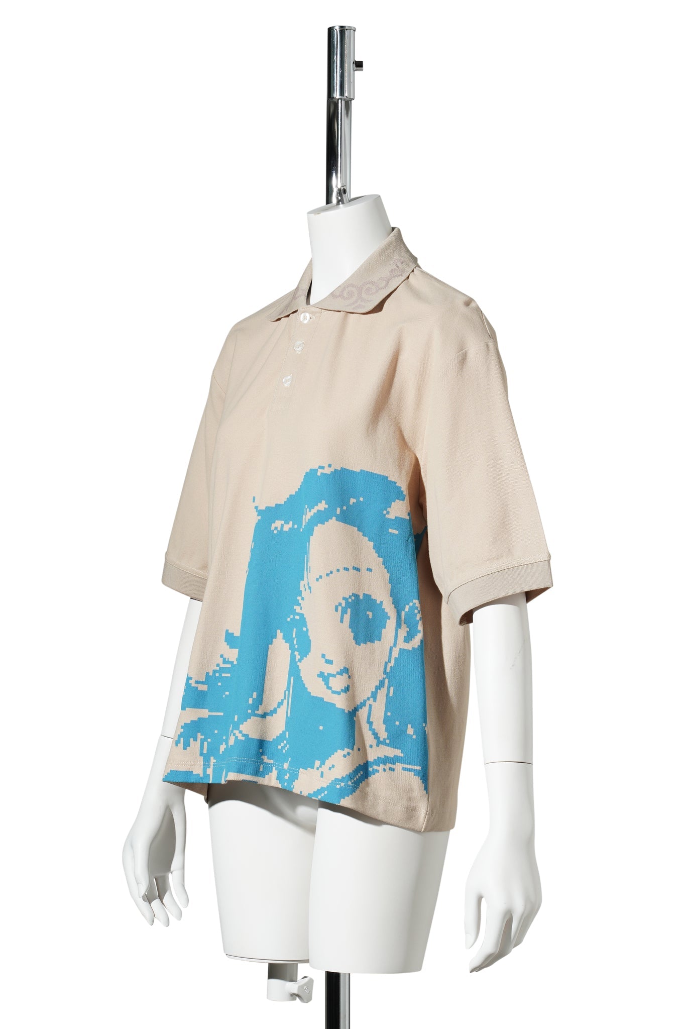 POLO SHIRT / BEIGE - MANGA