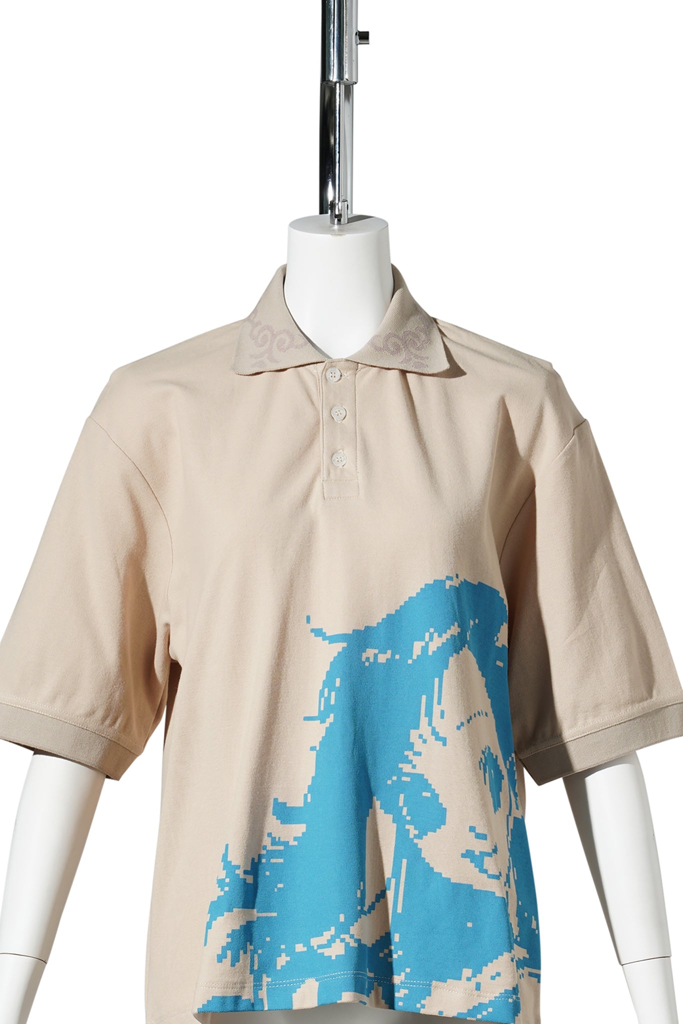 POLO SHIRT / BEIGE - MANGA