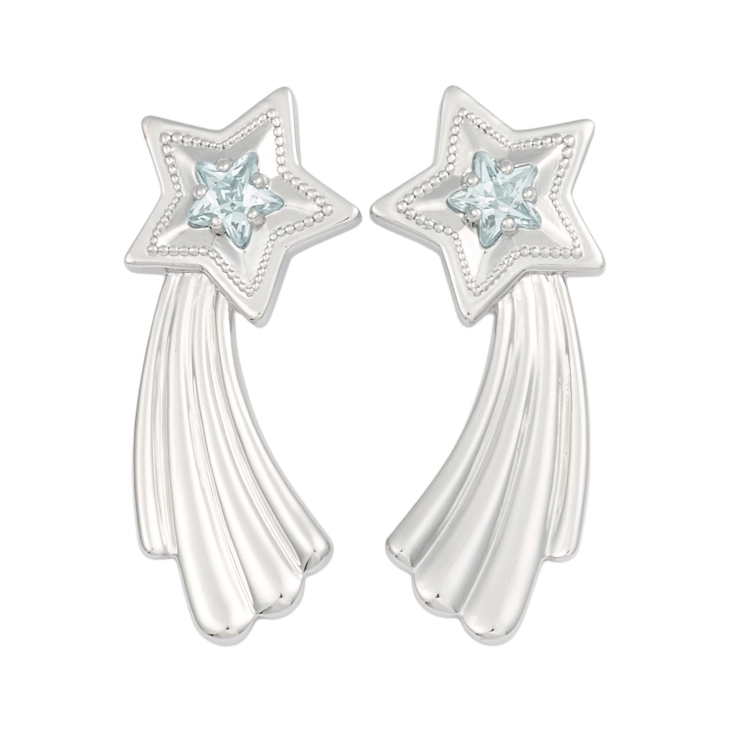 STAR STUD EARRING / SILVER