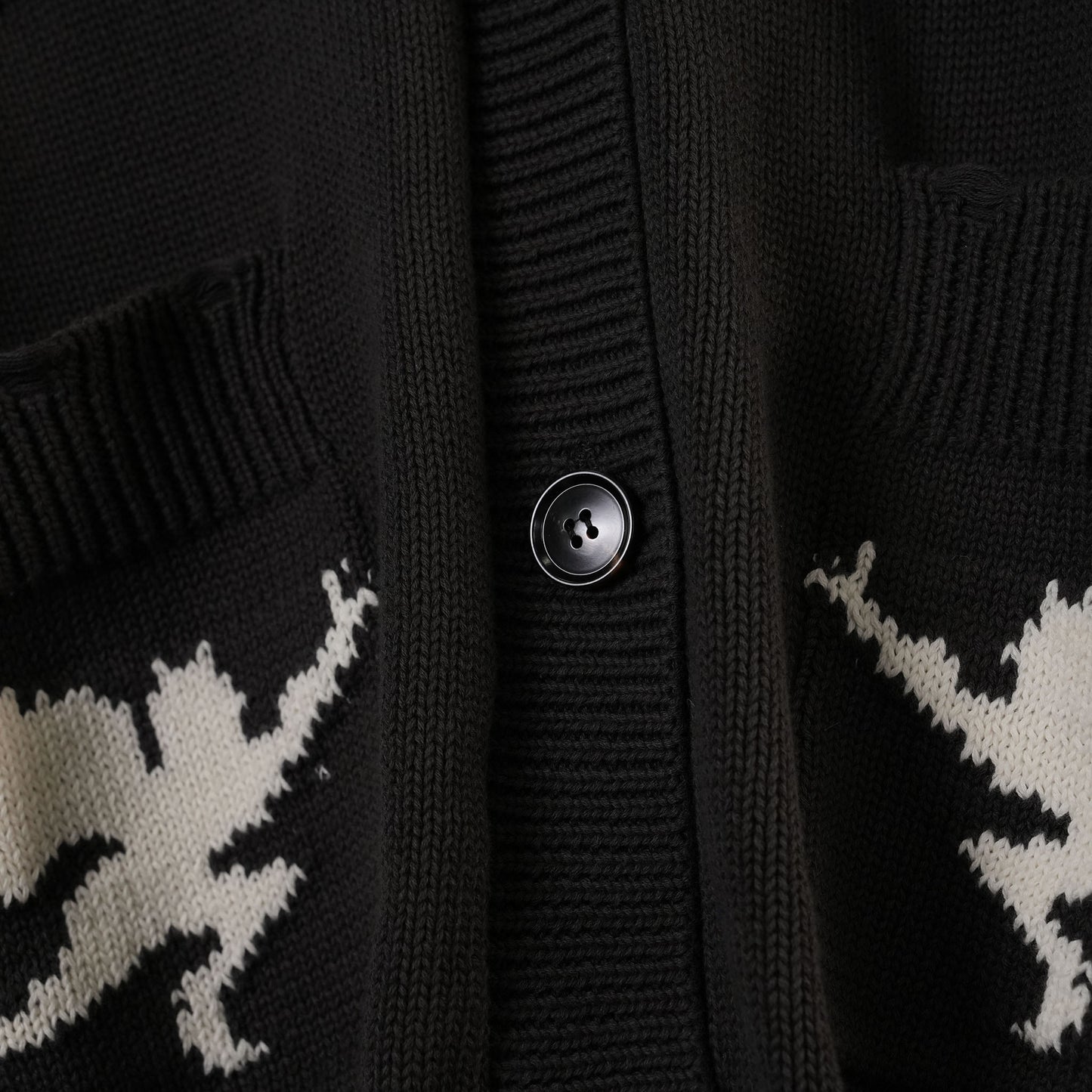 UPSTAIRS CARDIGAN / BLACK