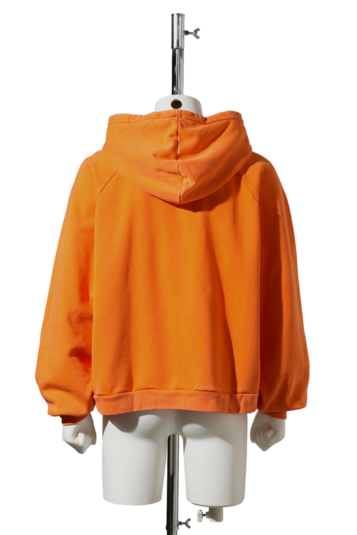 DWELLER , ZIP-UP HOODIE / ORANGE