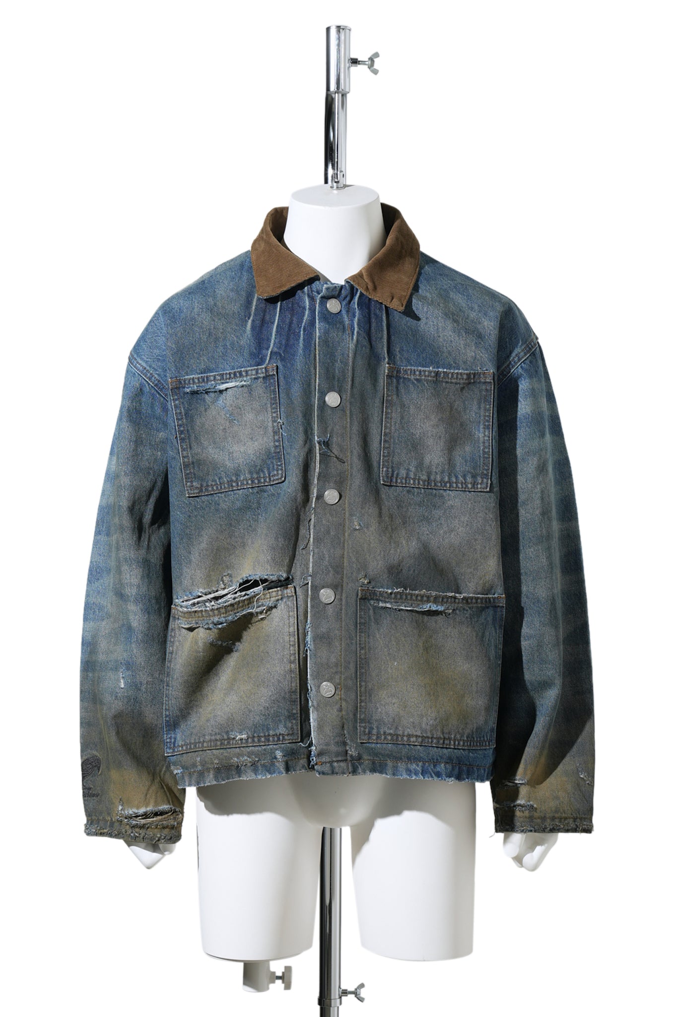 HAYSTACK , DENIM JACKET / WASHED BLUE