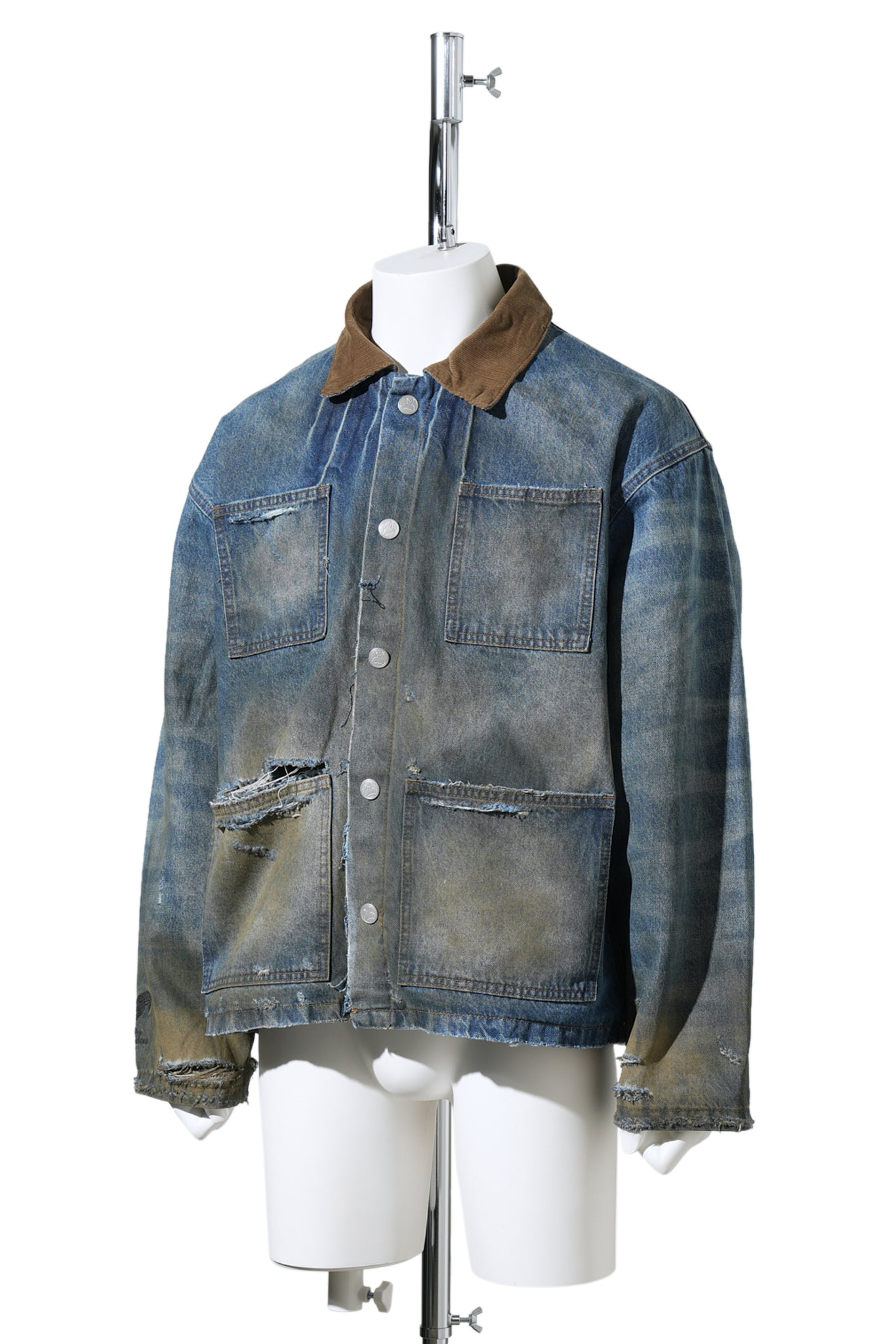 HAYSTACK , DENIM JACKET / WASHED BLUE