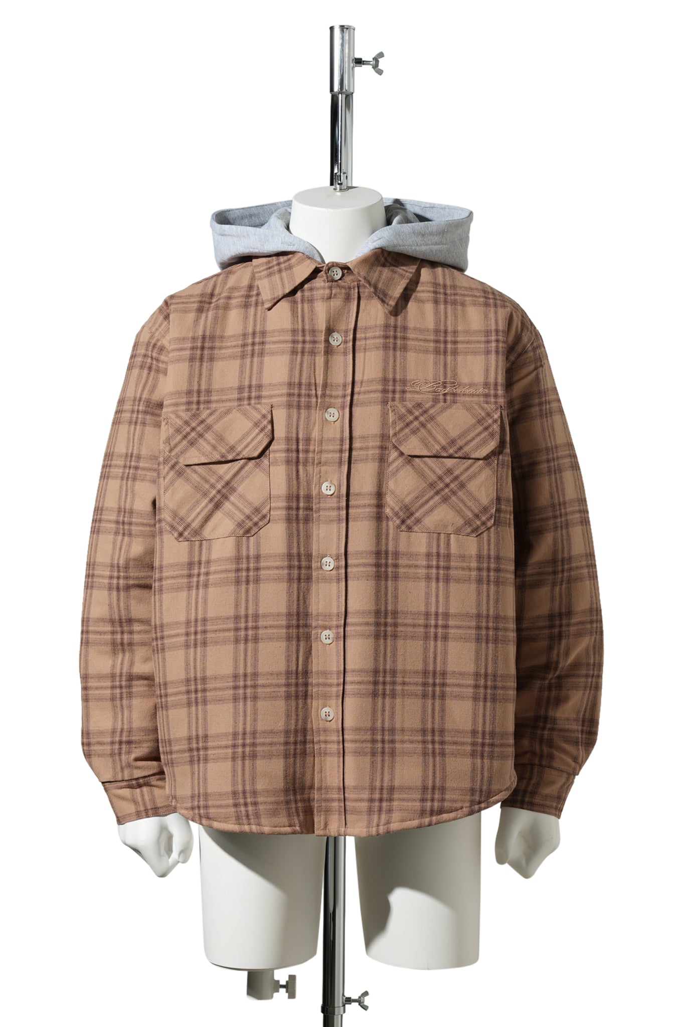 DRIVER , LAYERED JACKET / BROWN/TAN