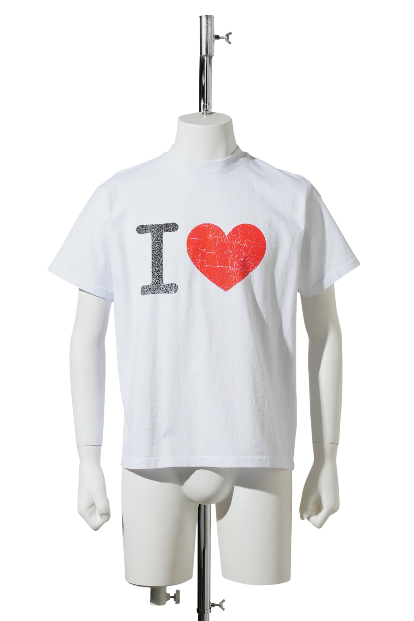 I HEART , T-SHIRT / WHITE