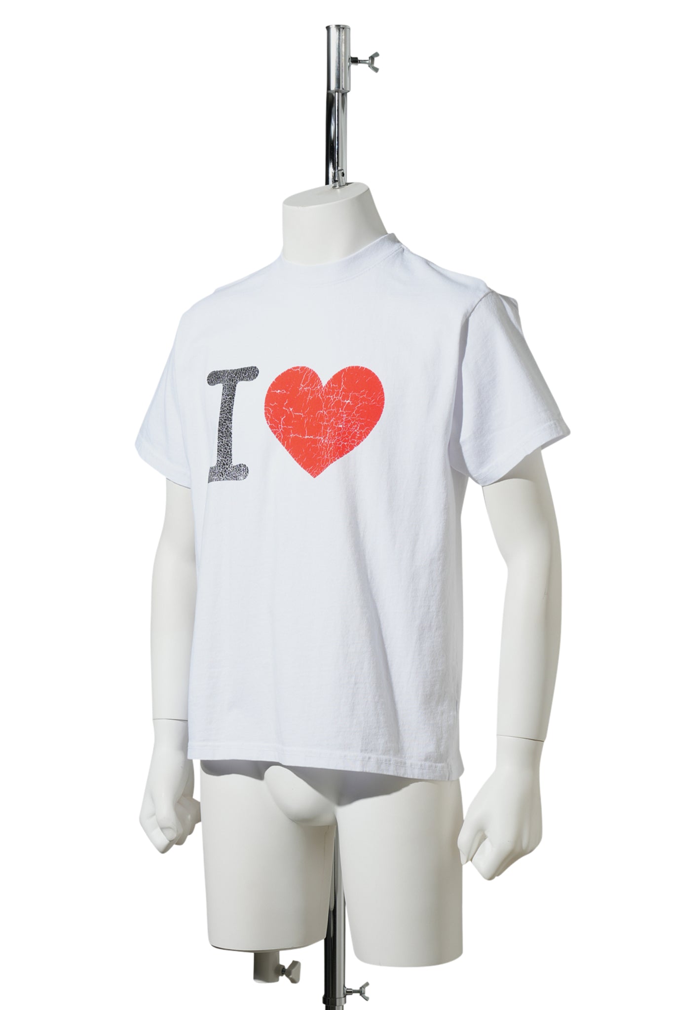 I HEART , T-SHIRT / WHITE
