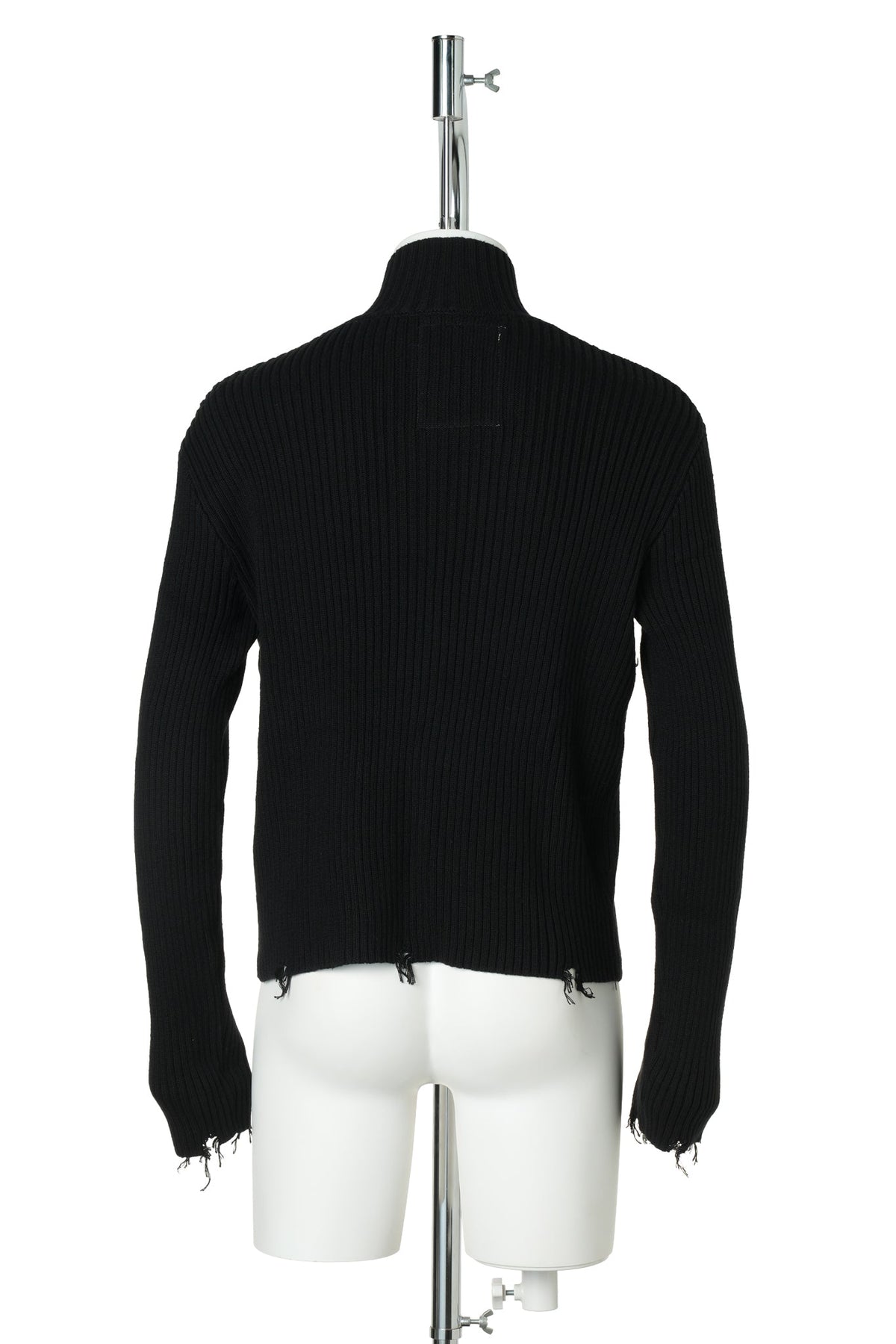 HENCH/ KNIT ZIP (BLACK) / BLACK