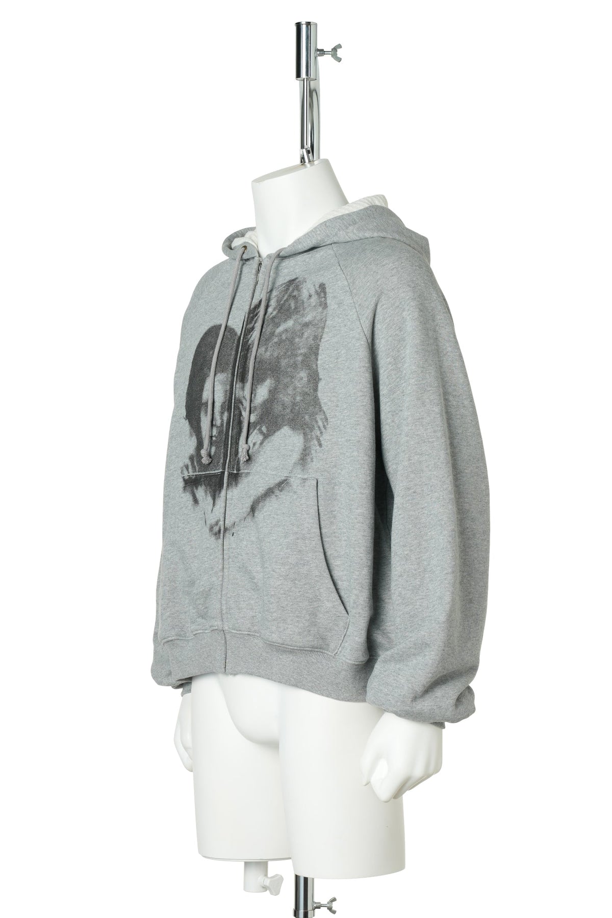 EMBRACE, THERMAL LINED ZIP / HEATHER GRAY
