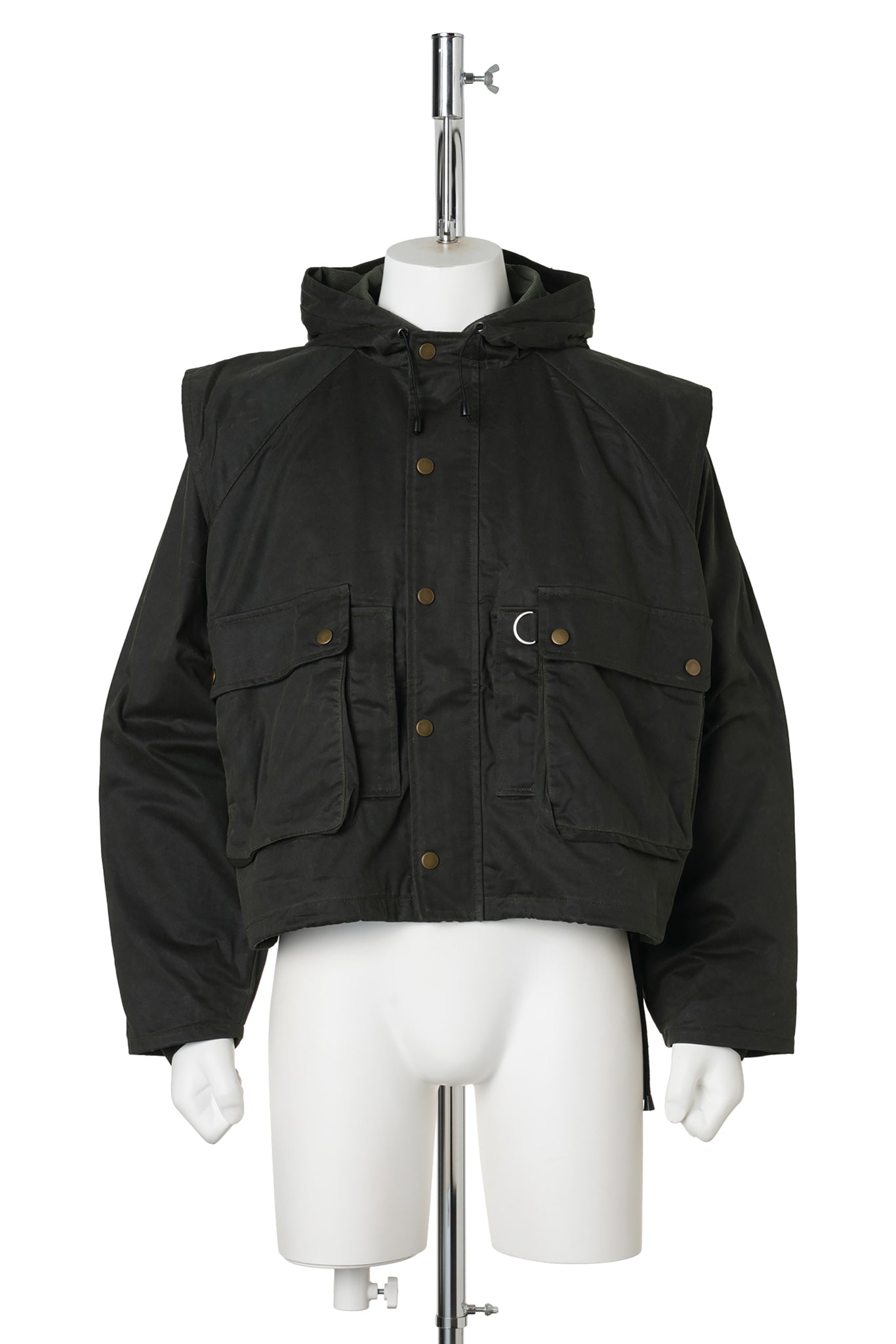 FISHERMAN OIL WAX JACKET / BROWN