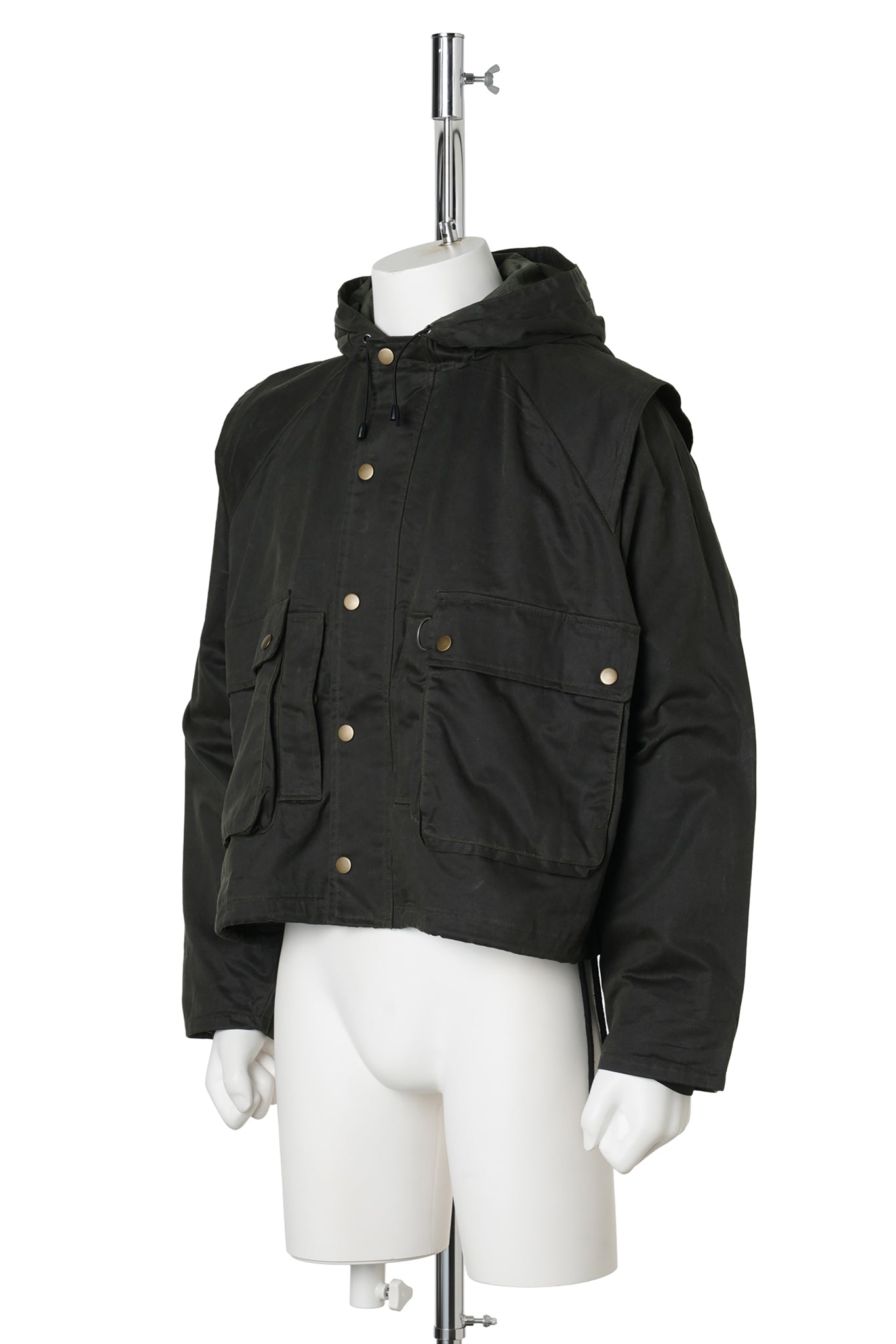 FISHERMAN OIL WAX JACKET / BROWN