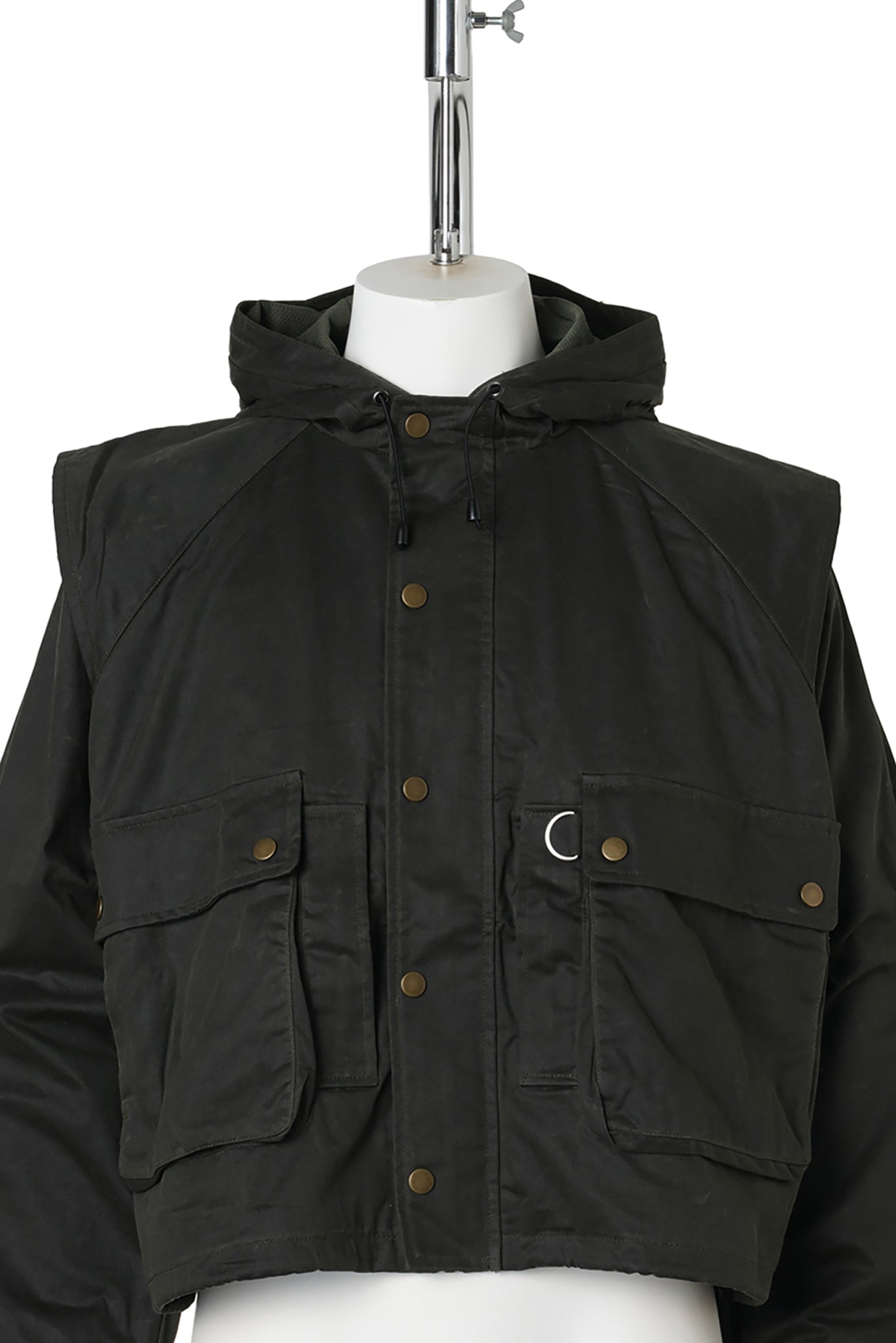 FISHERMAN OIL WAX JACKET / BROWN