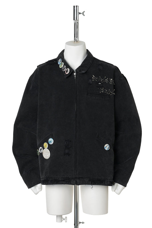 CHARMS WORK JACKET / VINTAGE BLACK