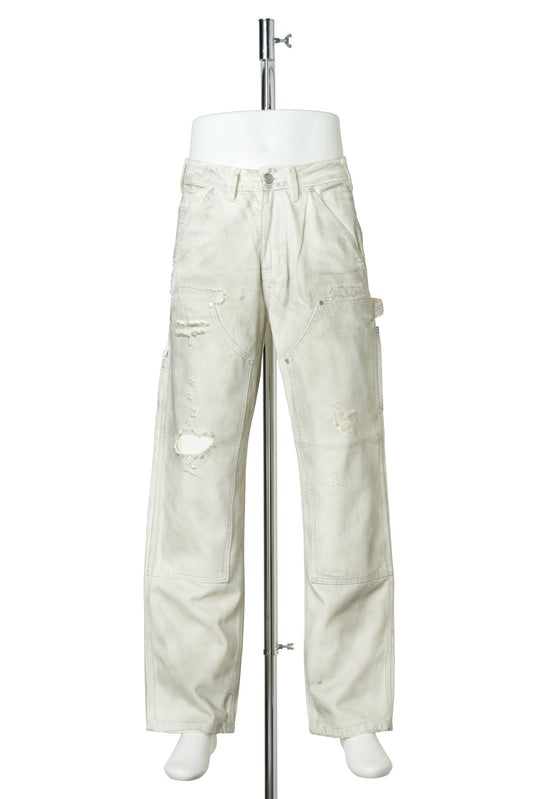 HENCH, DOUBLE KNEE PANTS / CREAM