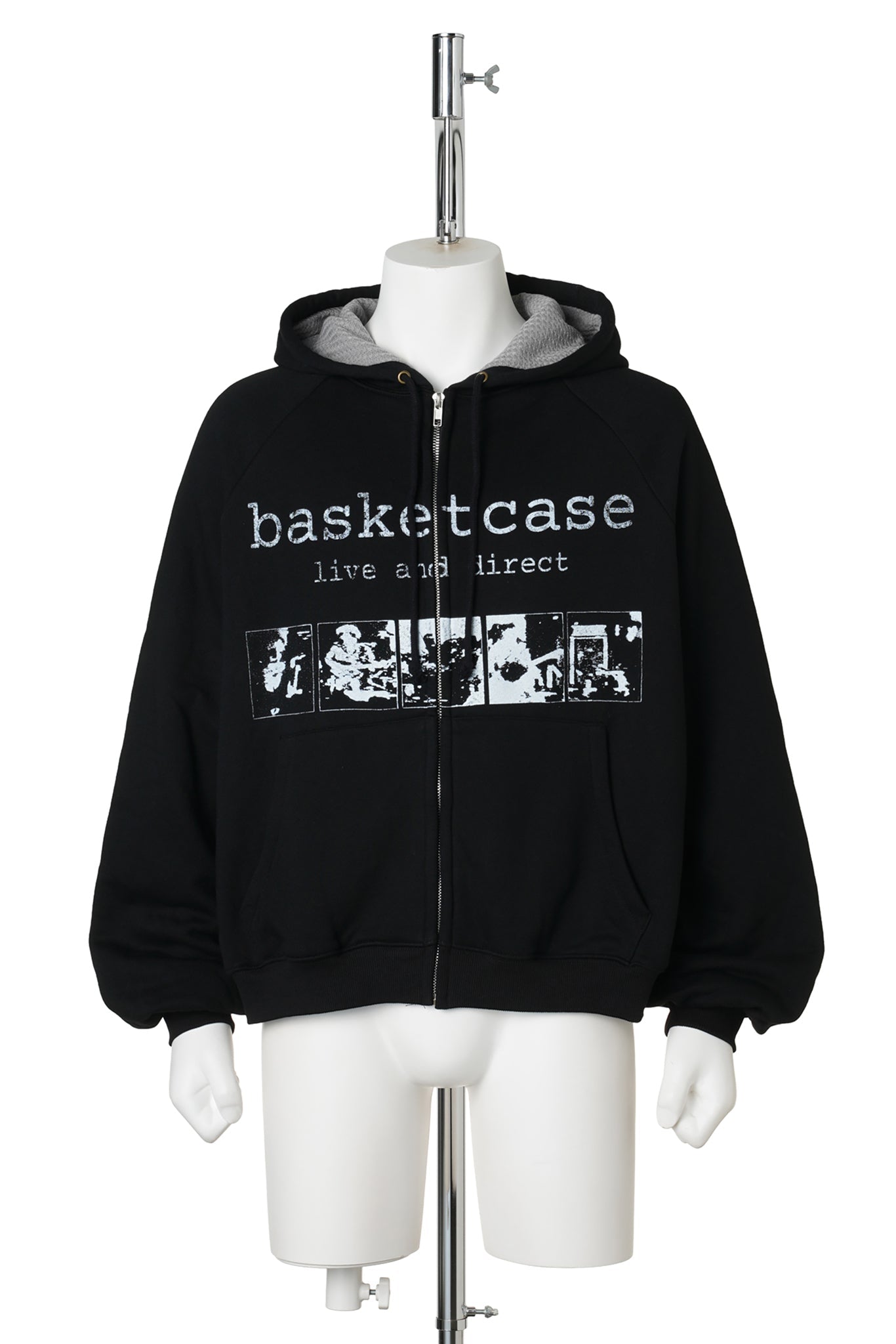 SCAR THERMAL LINED ZIP / BLACK