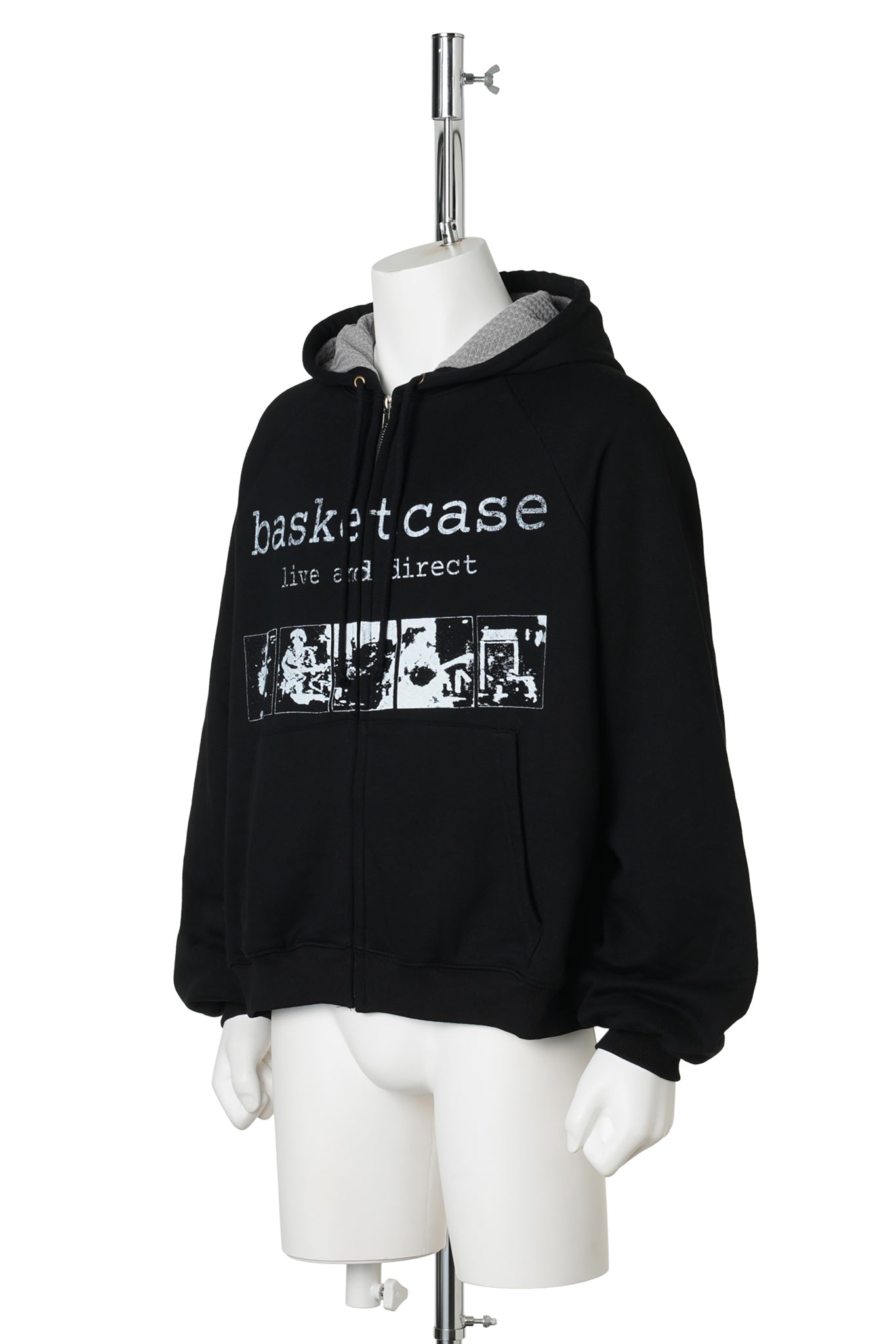 SCAR THERMAL LINED ZIP / BLACK