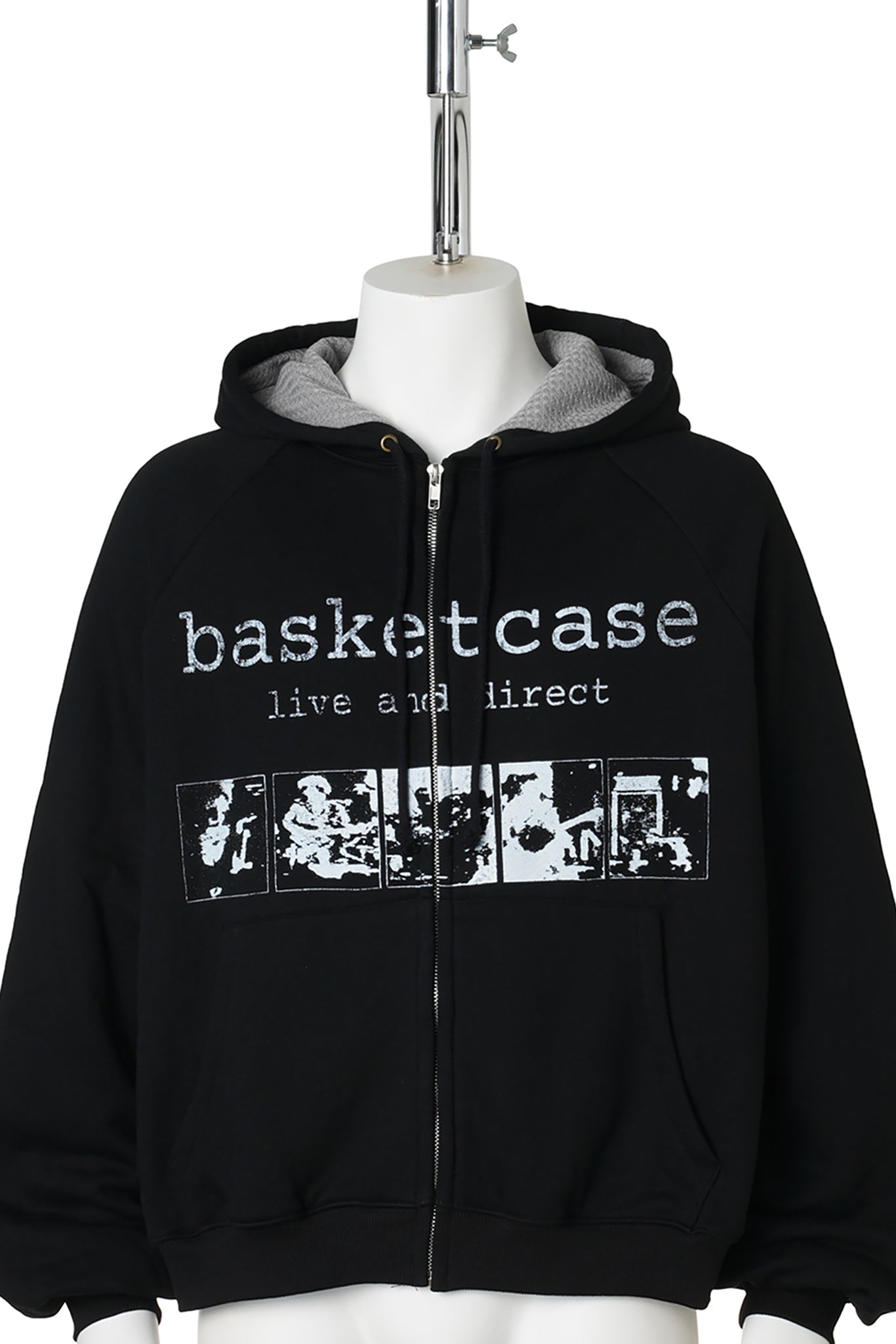SCAR THERMAL LINED ZIP / BLACK